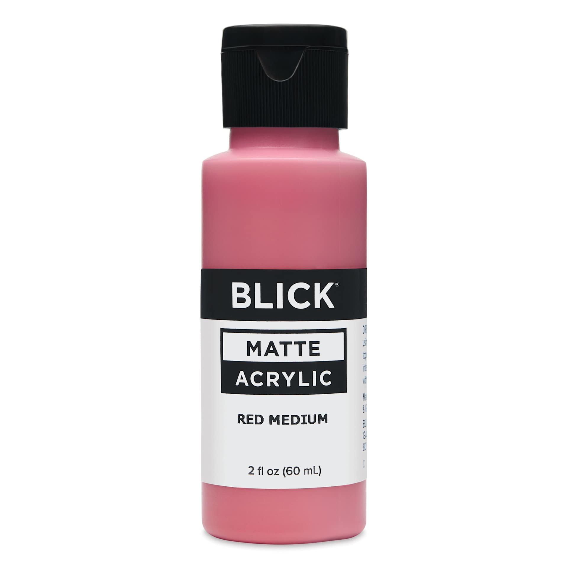 Blick Matte Acrylic - Red Medium, 2 oz bottle