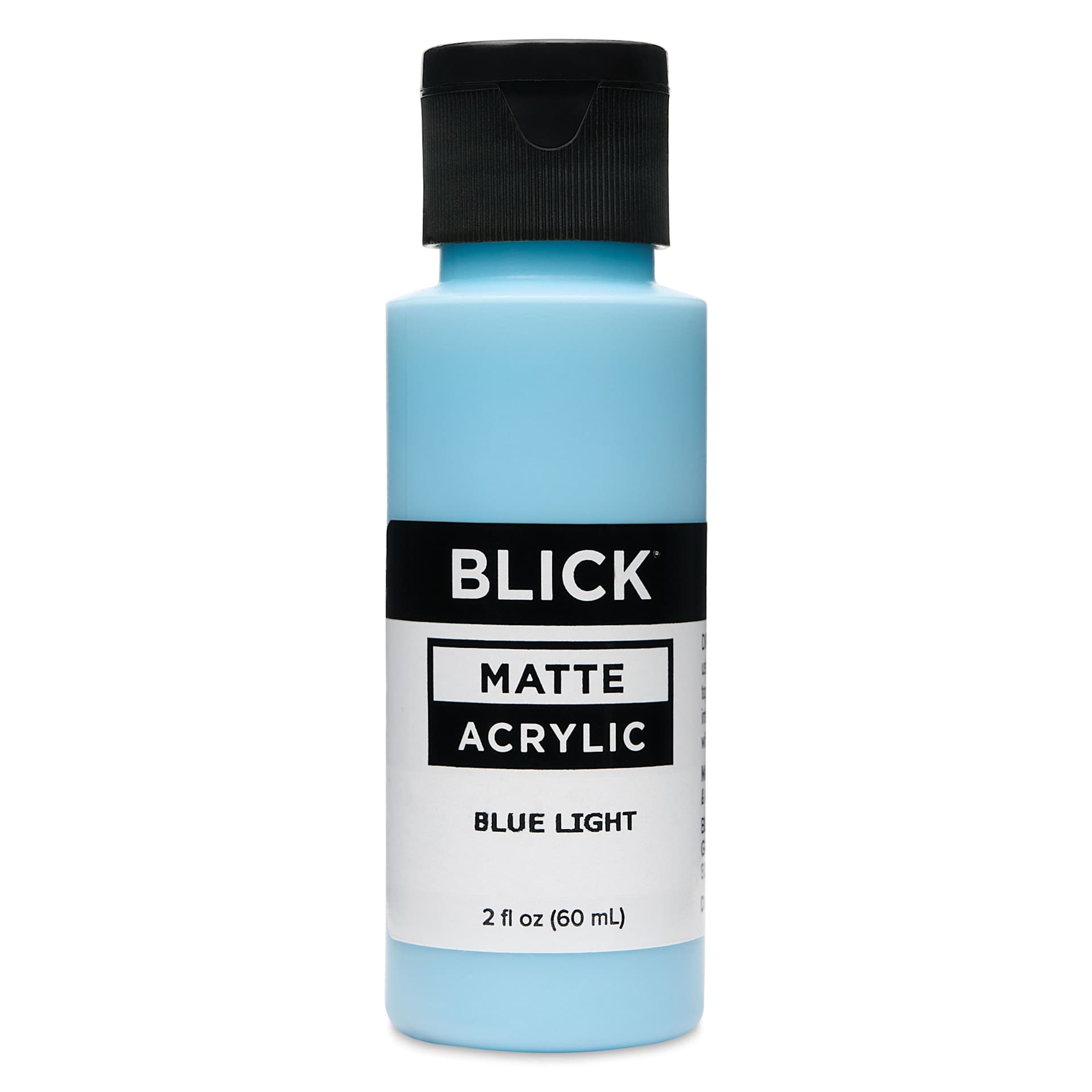 Blick Matte Acrylic - Blue Light, 2 oz bottle