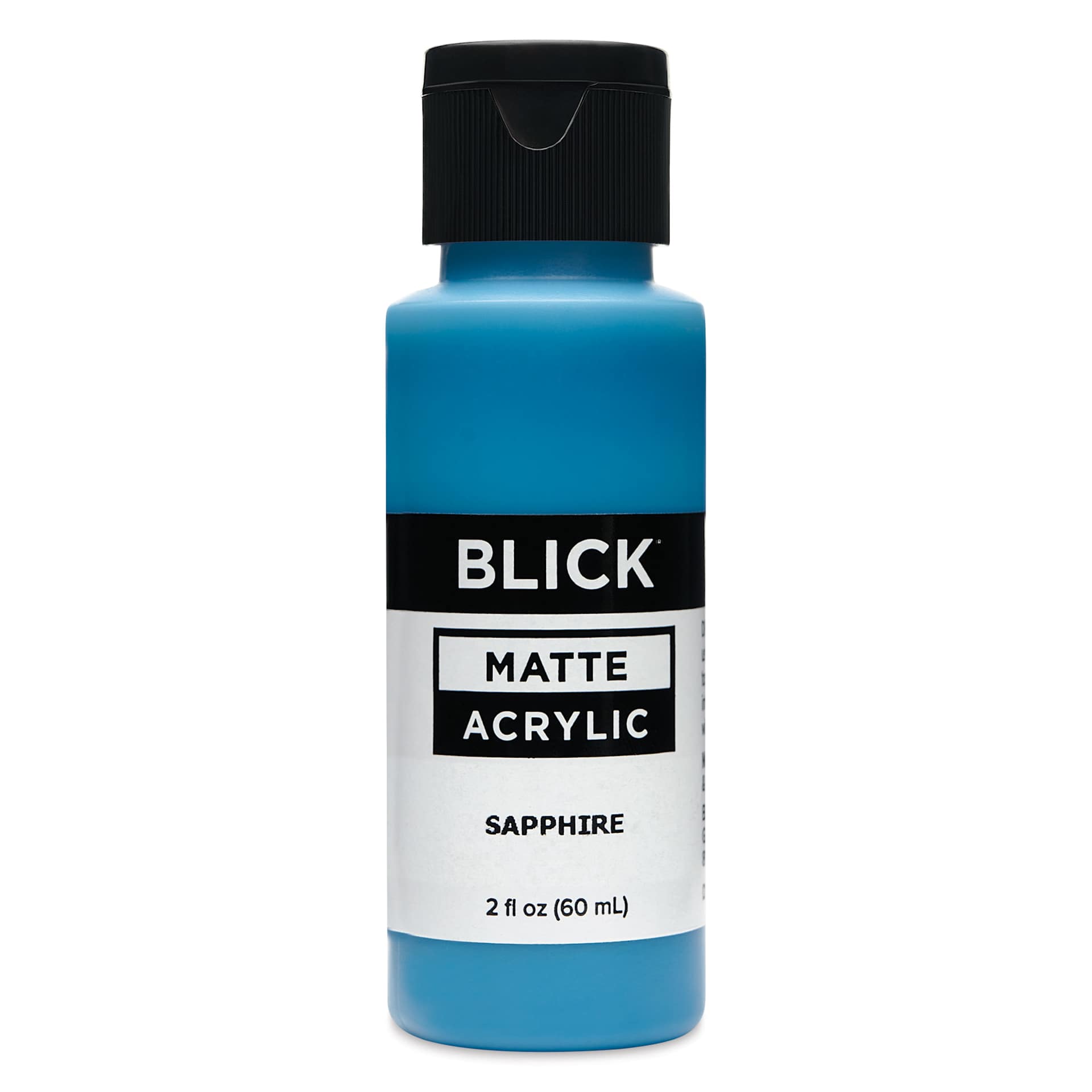 Blick Matte Acrylic - Sapphire, 2 oz bottle