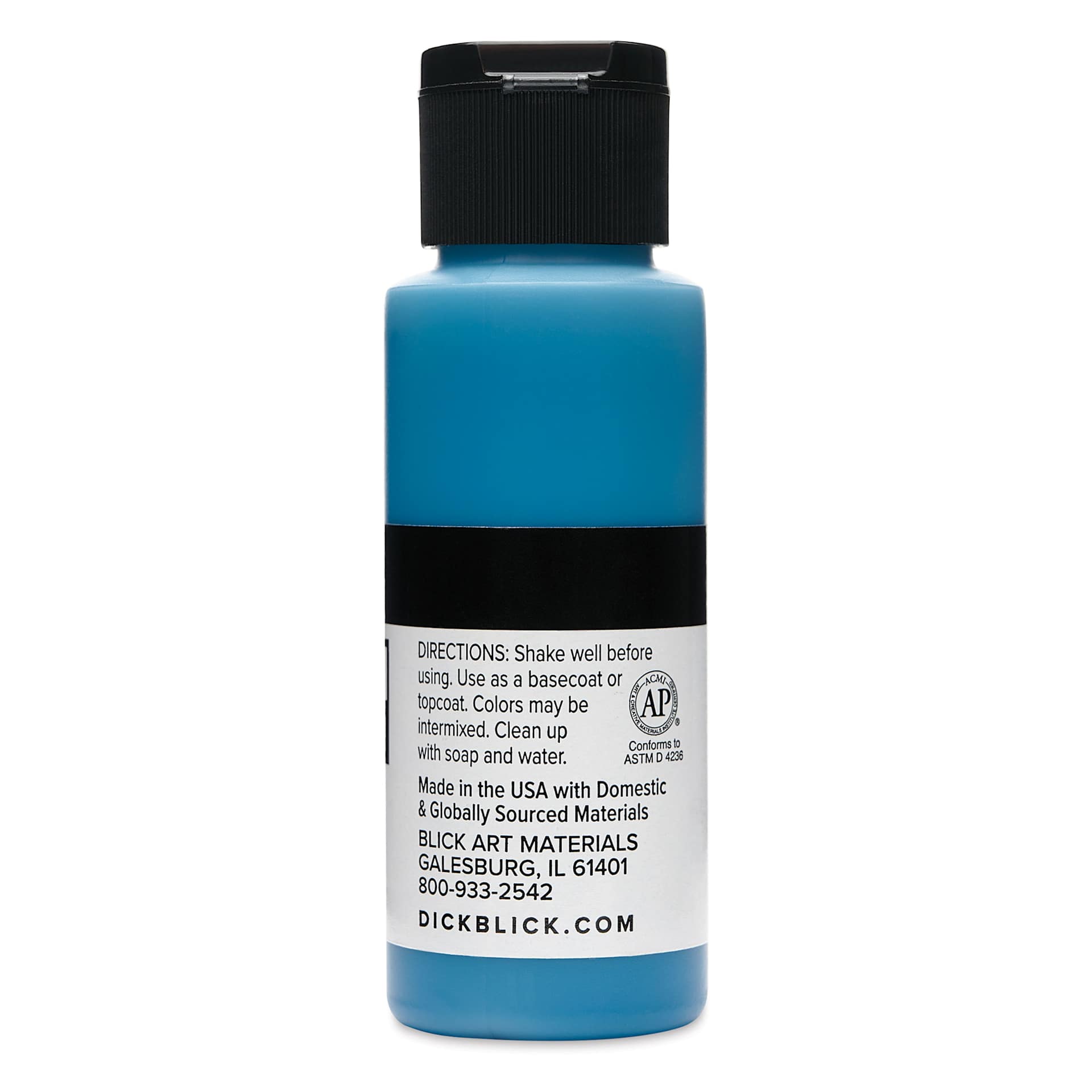Blick Matte Acrylic - Blue Deep, 2 oz bottle