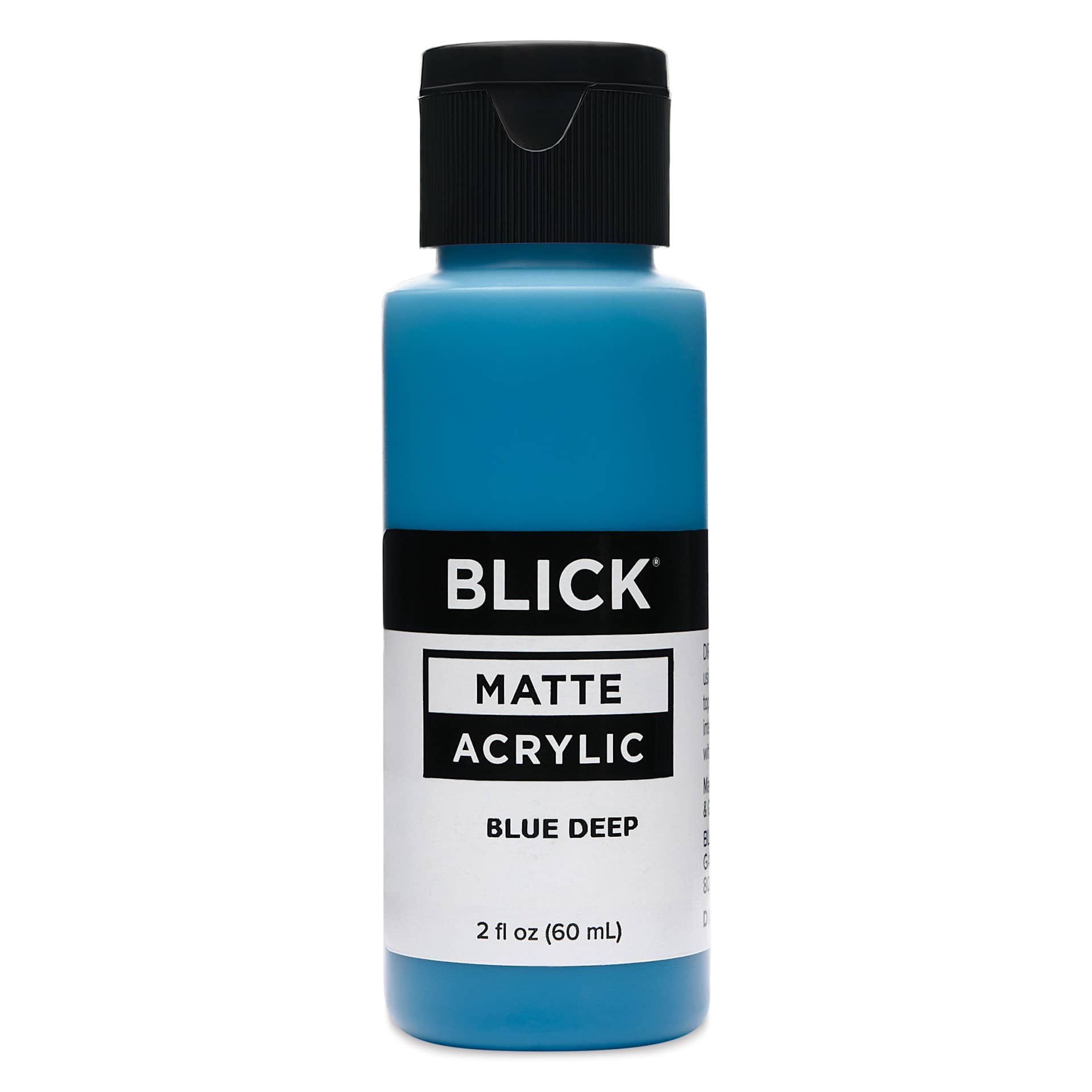 Blick Matte Acrylic - Blue Deep, 2 oz bottle