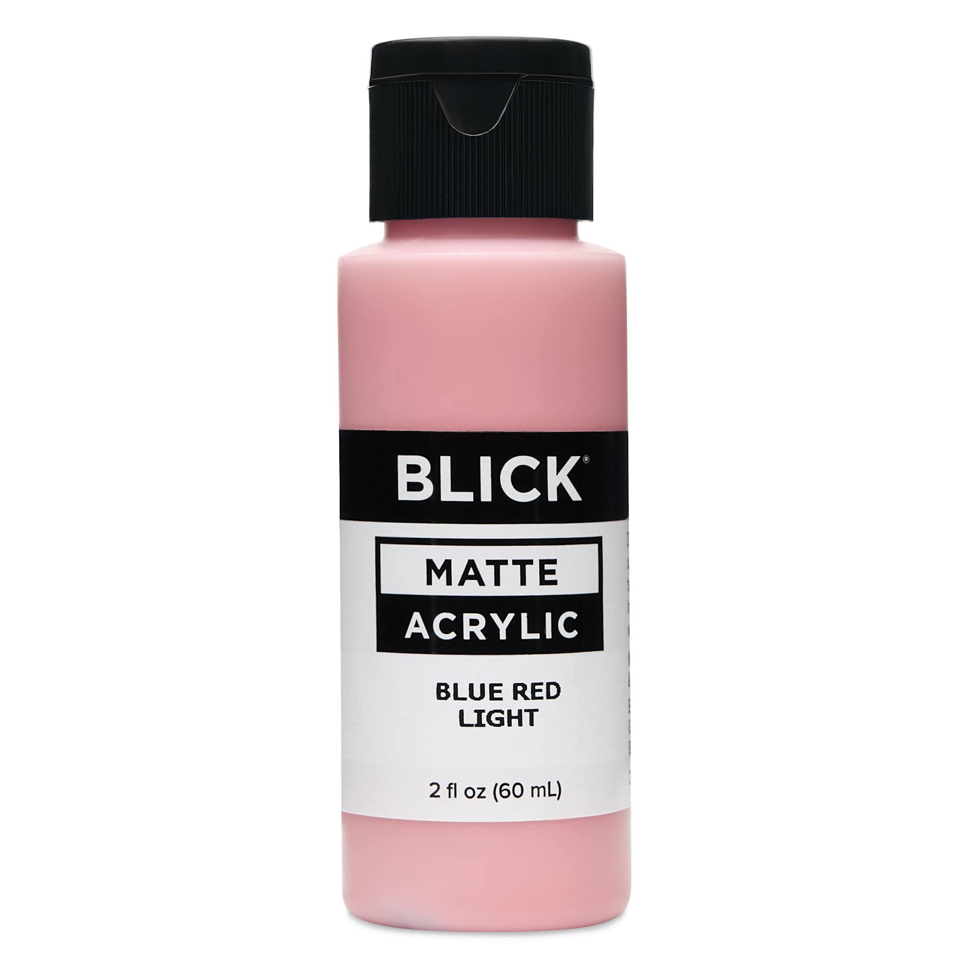 Blick Matte Acrylic - Blue Red Light, 2 oz bottle