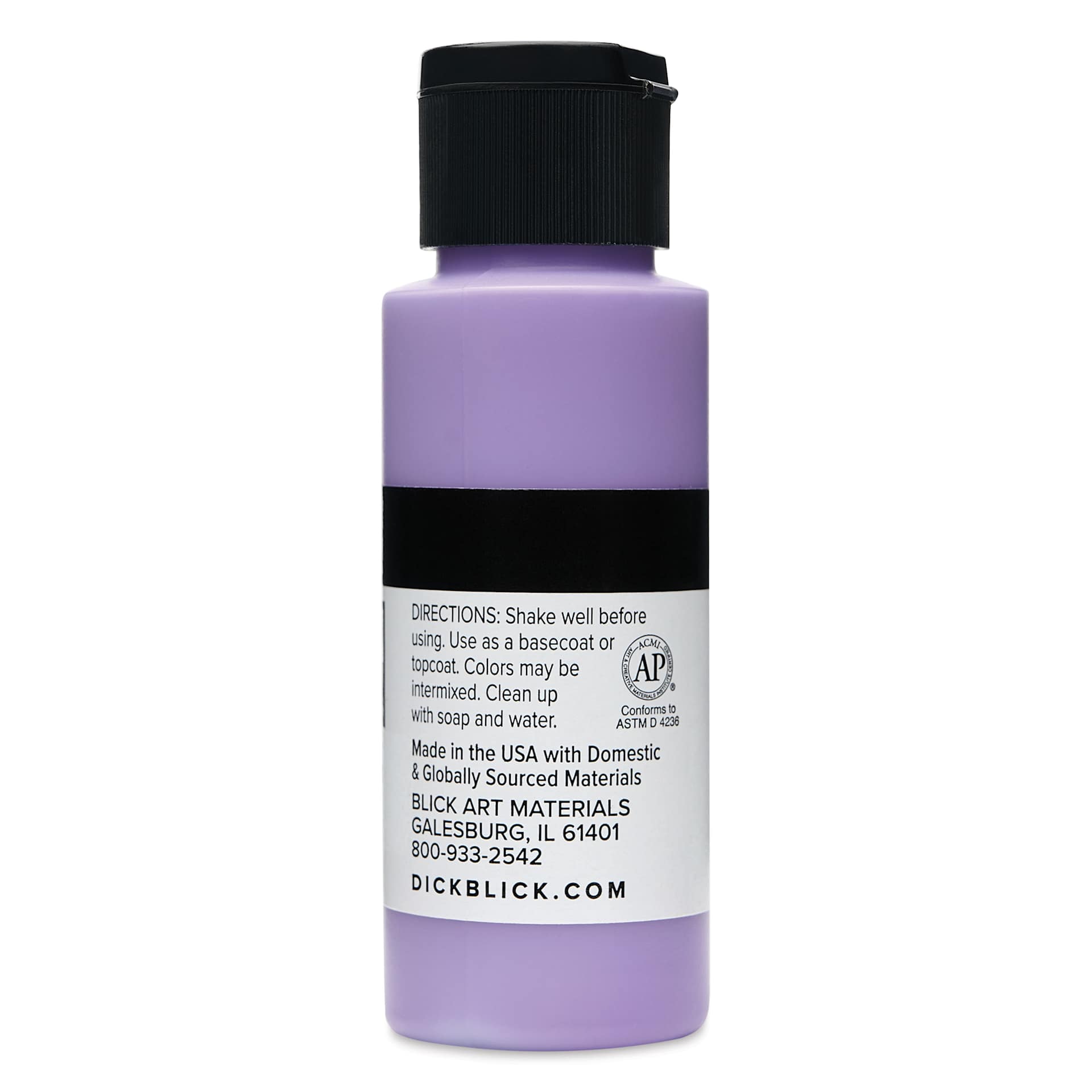 Blick Matte Acrylic - Violet Medium, 2 oz bottle