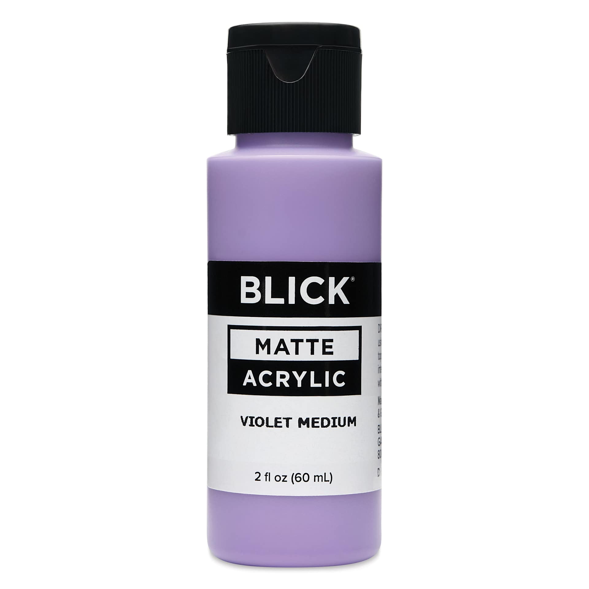 Blick Matte Acrylic - Violet Medium, 2 oz bottle