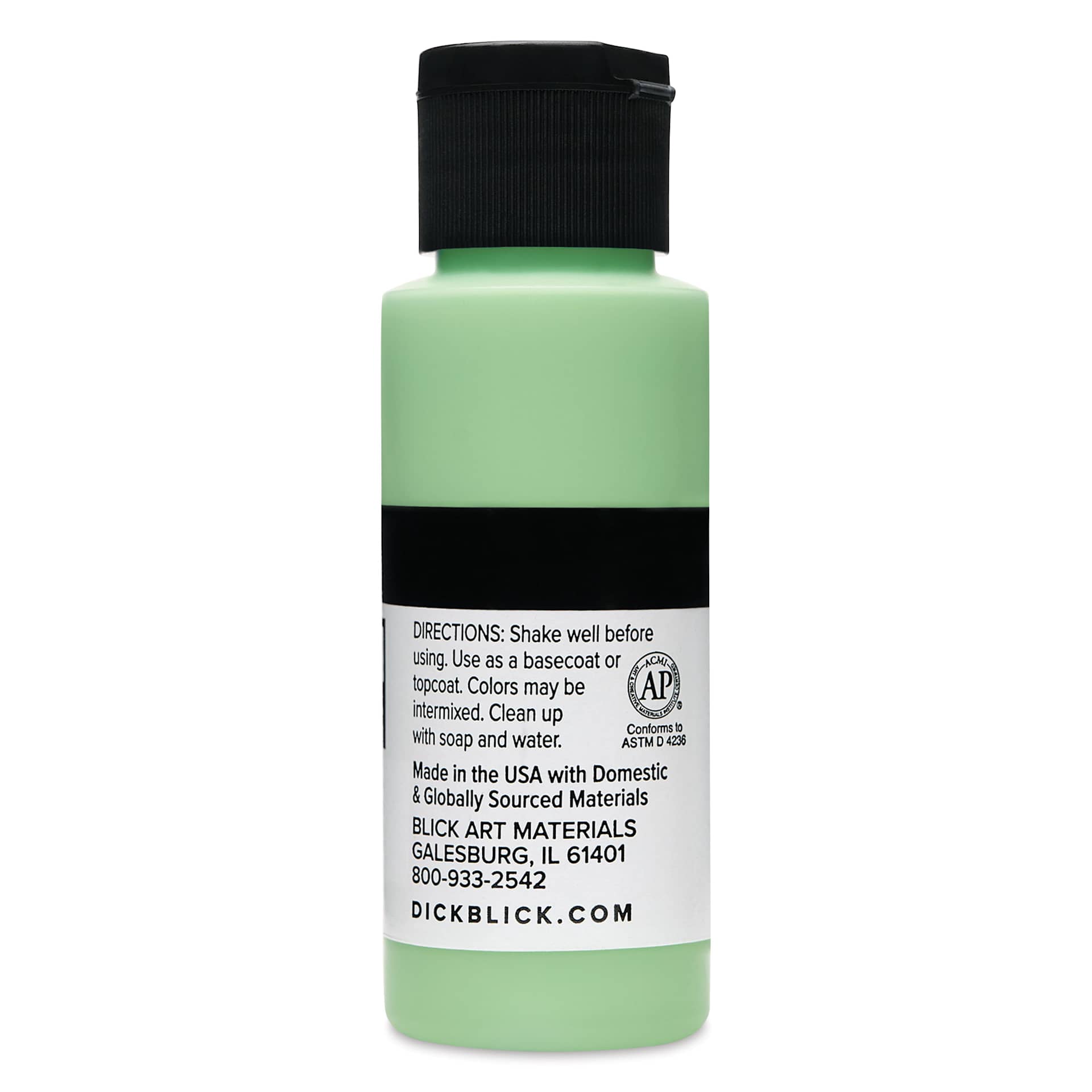 Blick Matte Acrylic - Green Light, 2 oz bottle