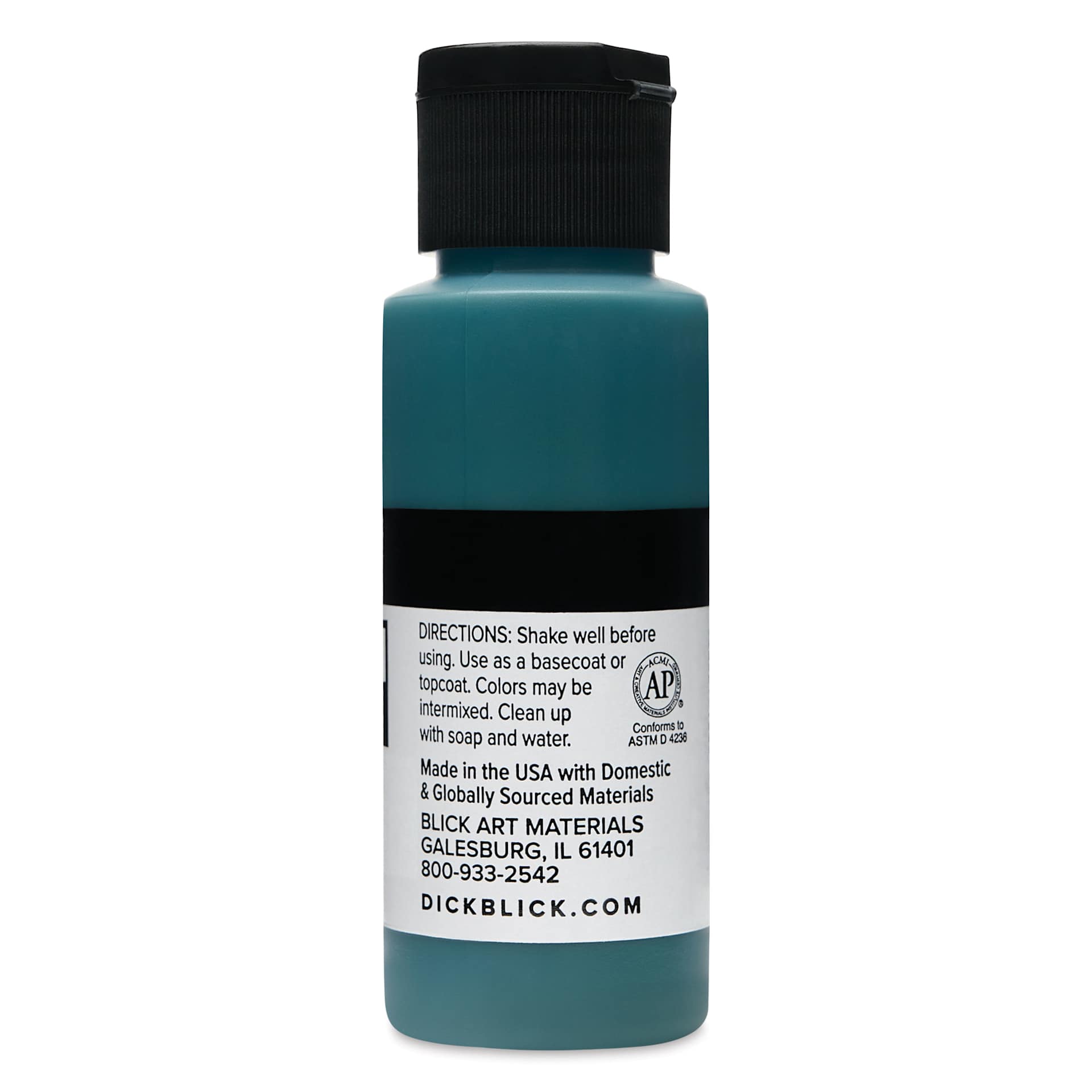 Blick Matte Acrylic - Teal Green, 2 oz bottle Blick Matte Acrylic - Teal Green, 2 oz bottle