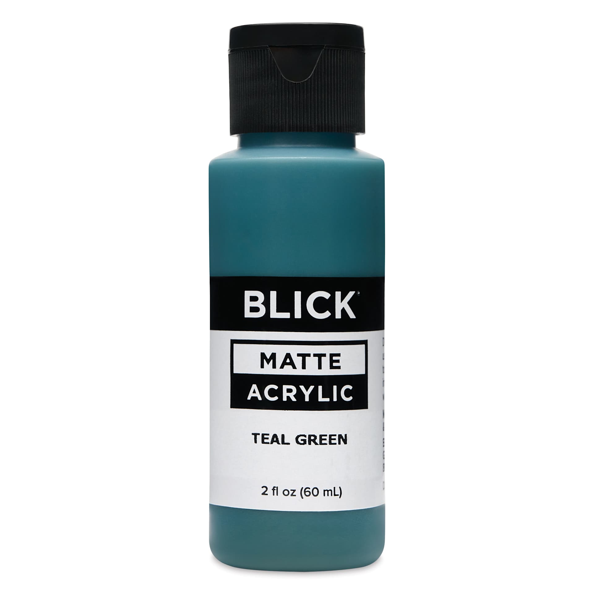 Blick Matte Acrylic - Teal Green, 2 oz bottle Blick Matte Acrylic - Teal Green, 2 oz bottle