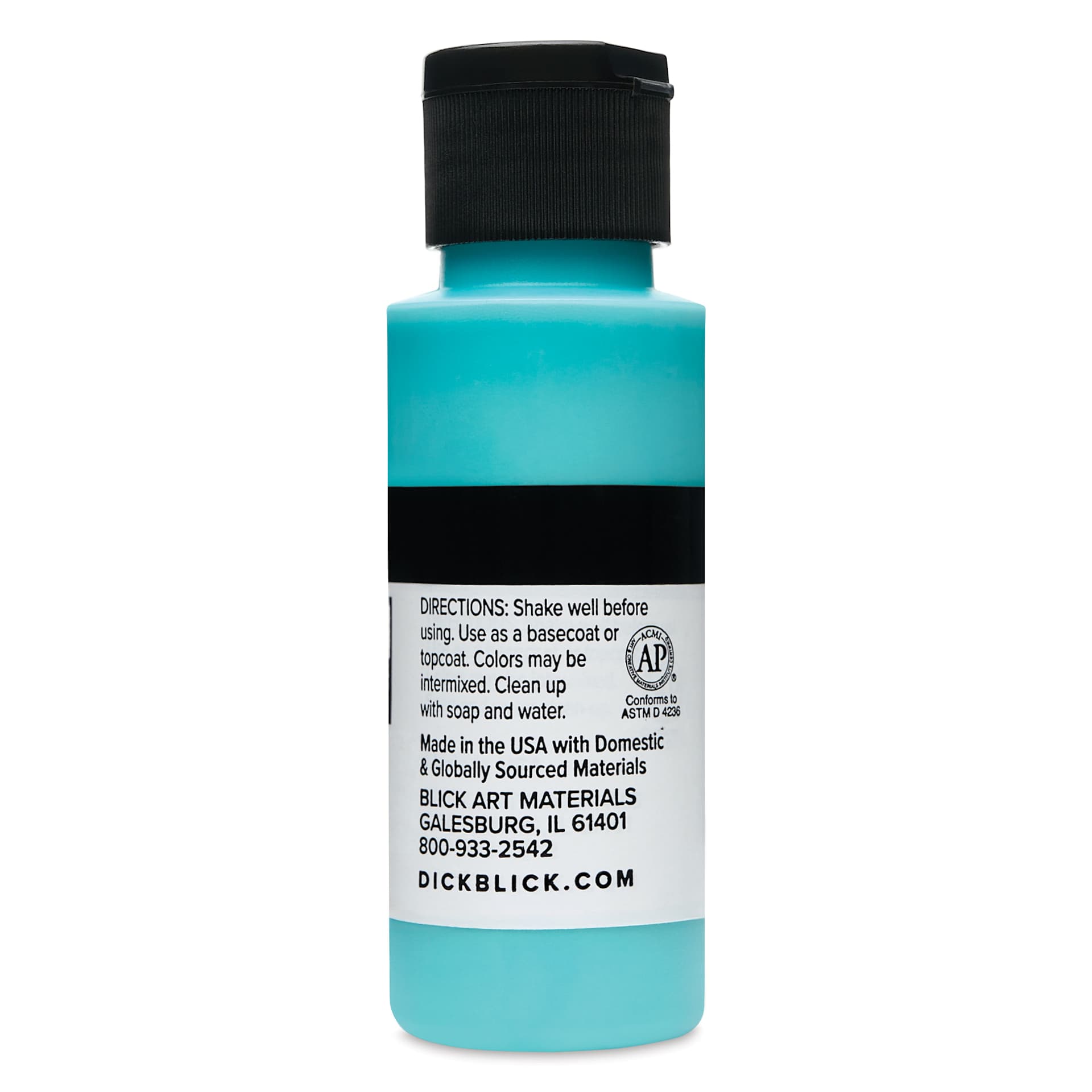 Blick Matte Acrylic - Green Blue Medium, 2 oz bottle Blick Matte Acrylic - Green Blue Medium, 2 oz bottle