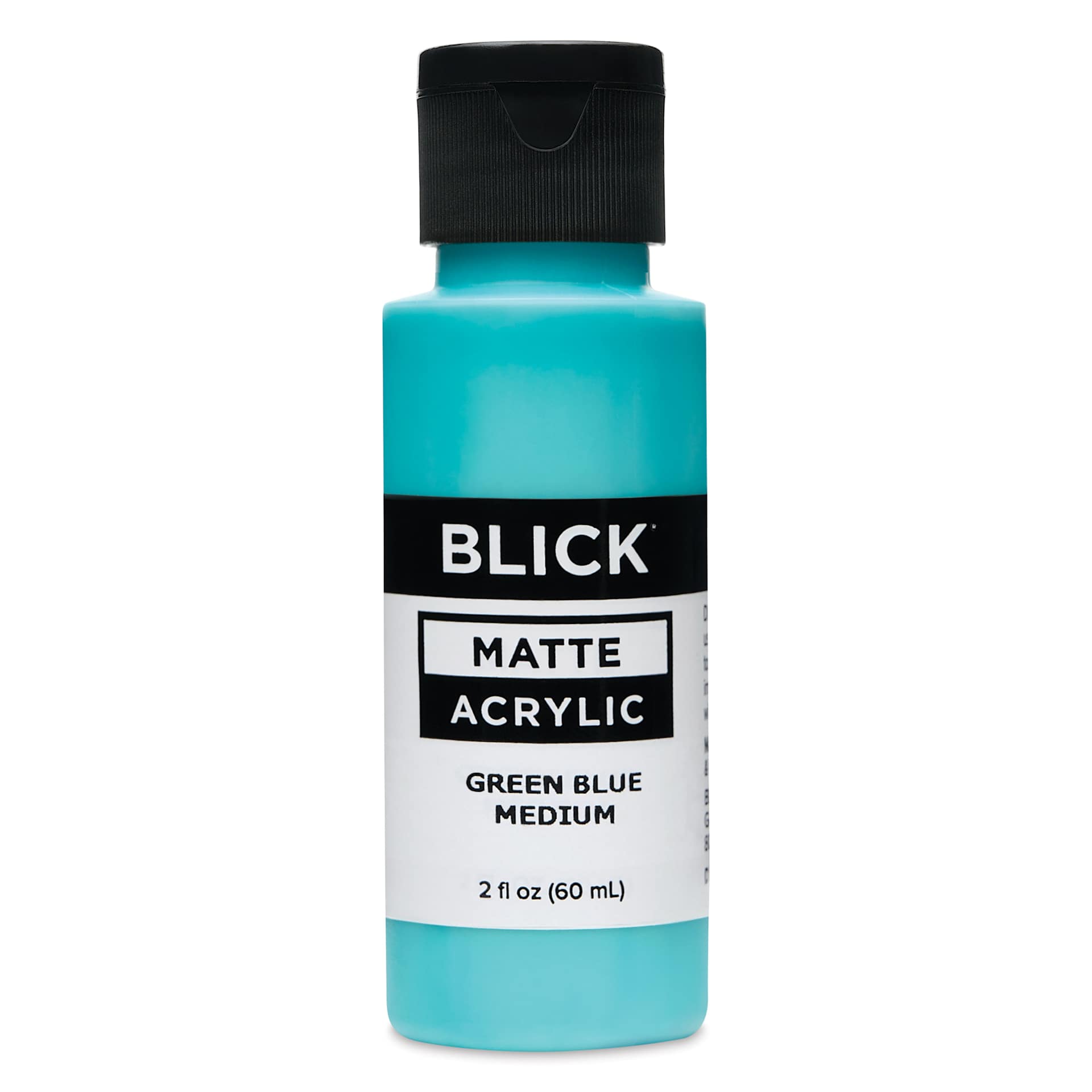 Blick Matte Acrylic - Green Blue Medium, 2 oz bottle Blick Matte Acrylic - Green Blue Medium, 2 oz bottle
