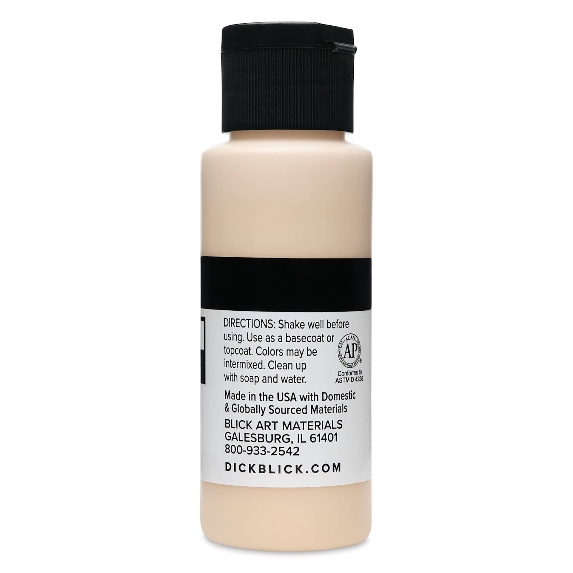 Blick Matte Acrylic - Beige, 2 oz bottle