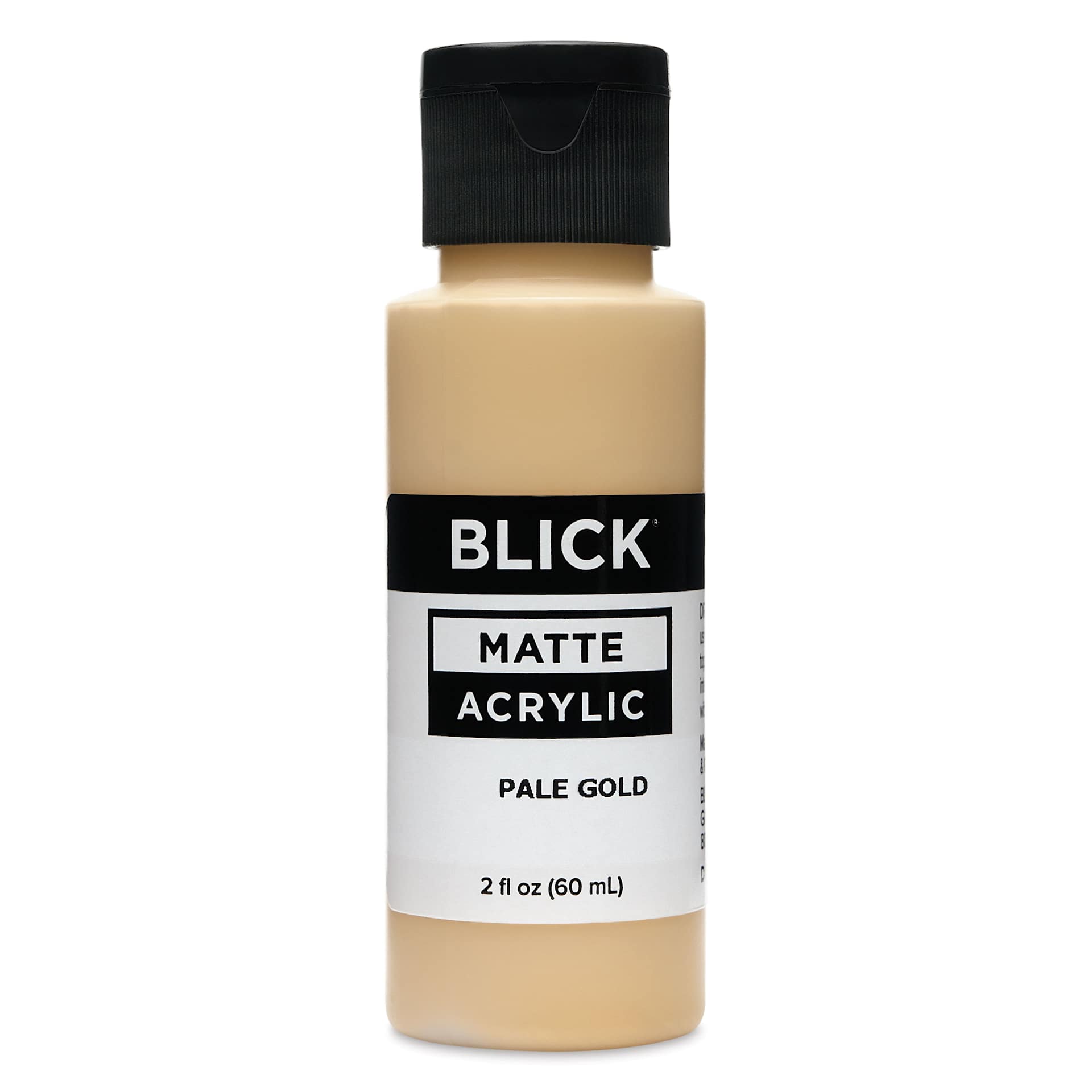 Blick Matte Acrylic - Pale Gold, 2 oz bottle