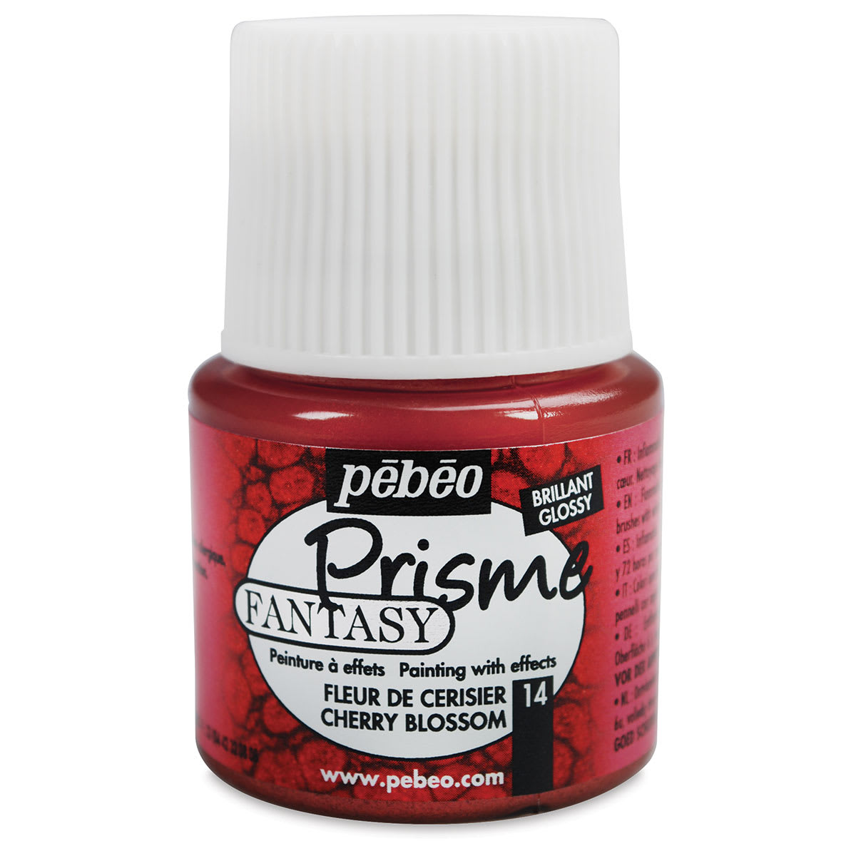 Pebeo Fantasy Prisme Paints - Cherry Blossom, 45 ml bottle