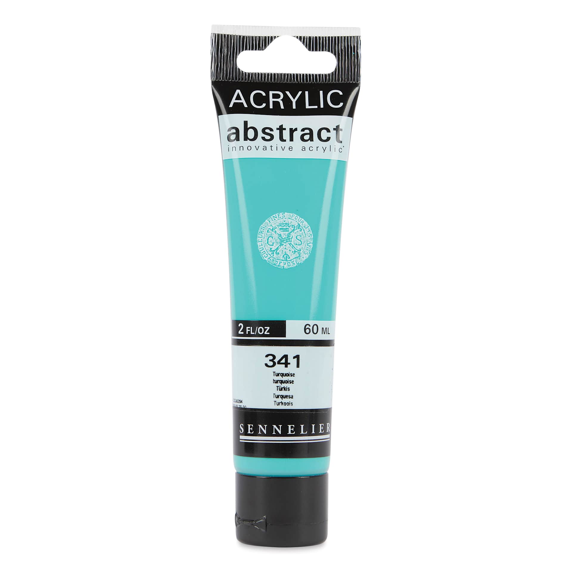 Sennelier Abstract Acrylic Paint - Turquoise, 60 ml tube