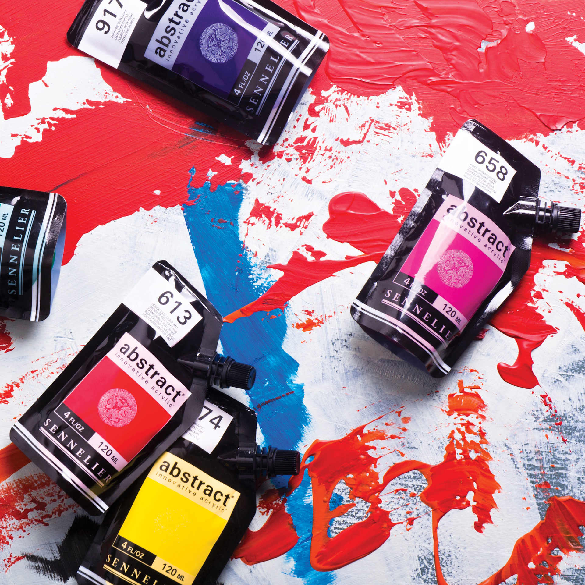 Sennelier Abstract Acrylic Paints Sennelier Abstract Acrylic Paints