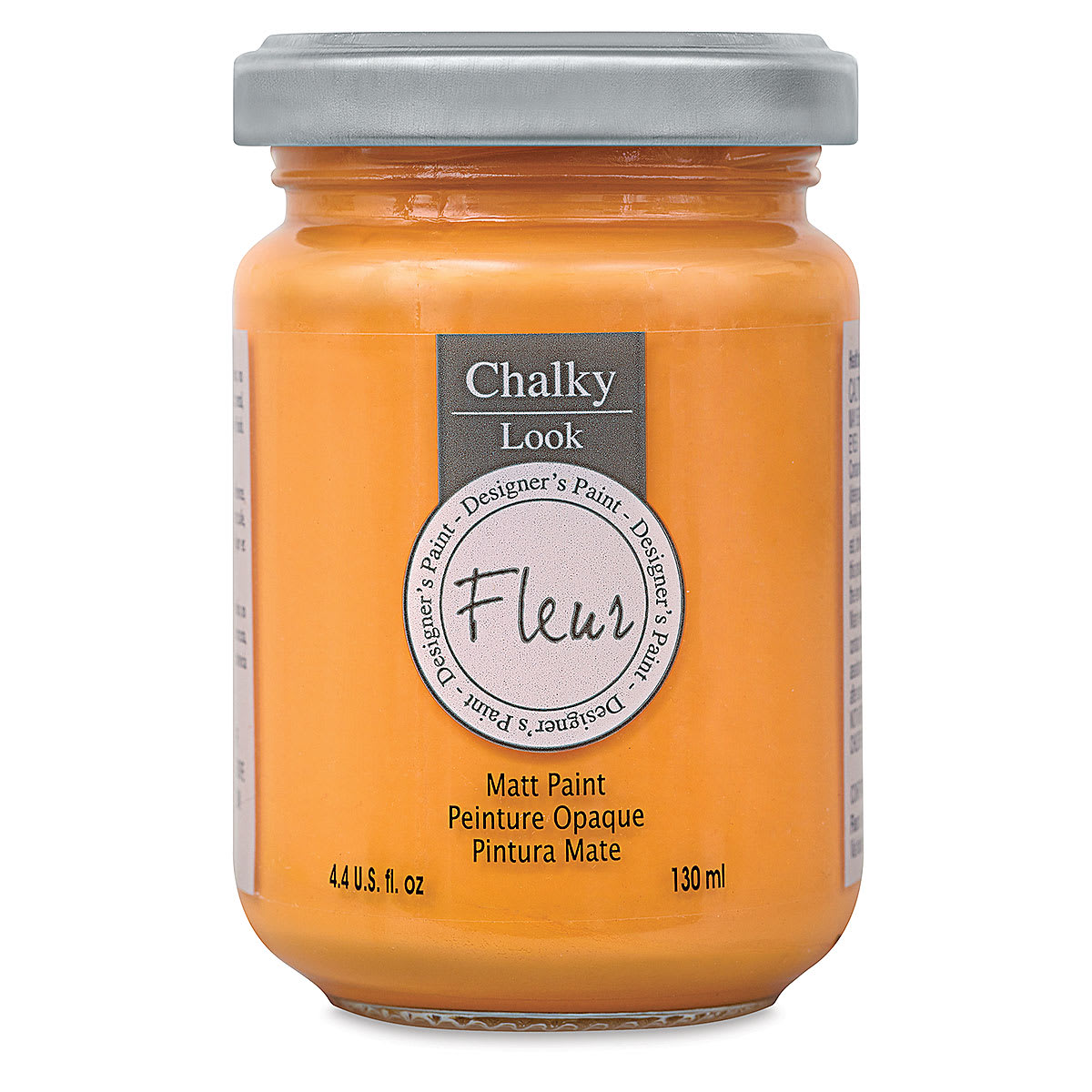 Fleur Chalky Look Paint - Tropical Sunset, 4.4 oz jar