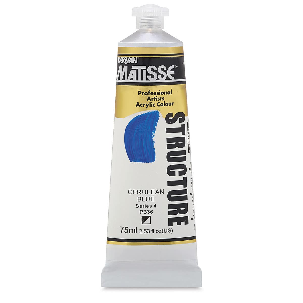 Matisse Structure Paint - Cerulean Blue, 75 ml
