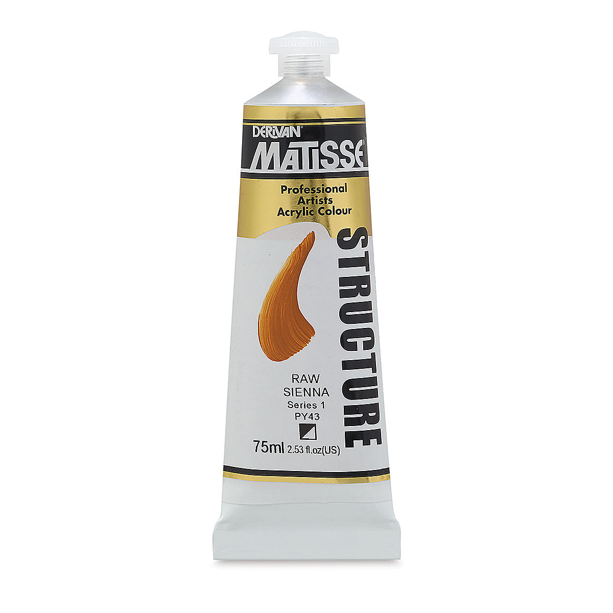 Matisse Structure Paint - Raw Sienna, 75 ml