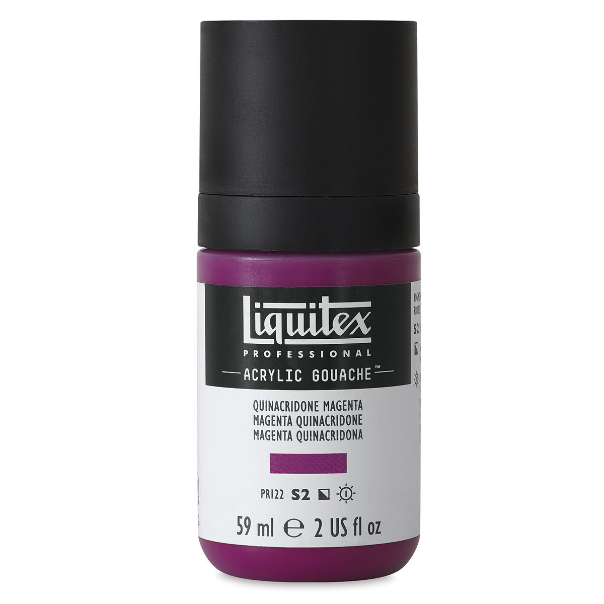 Liquitex Acrylic Gouache - Quinacridone Magenta, 59 ml