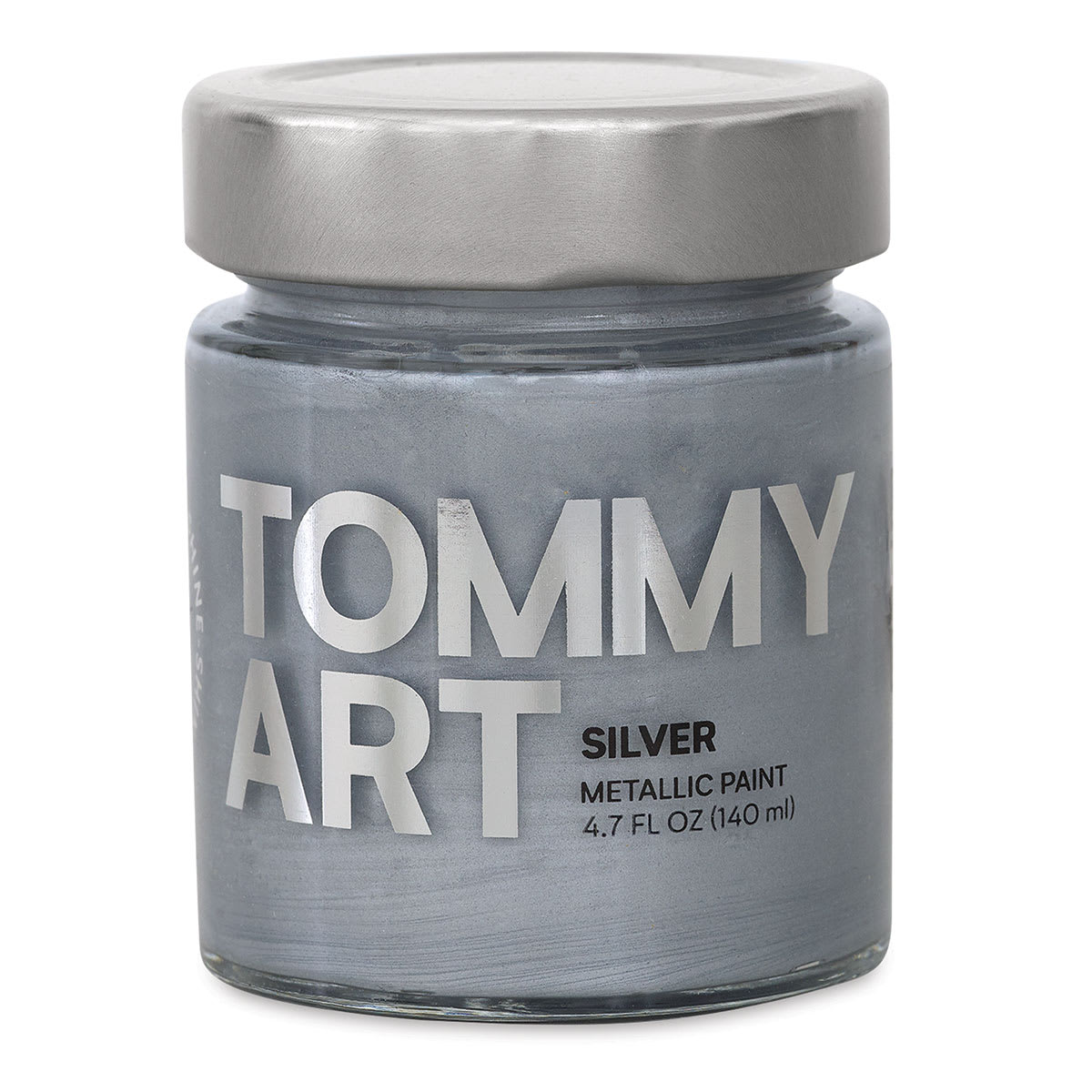 Tommy Art Mineral Paint - Silver (Metallic), 140 ml