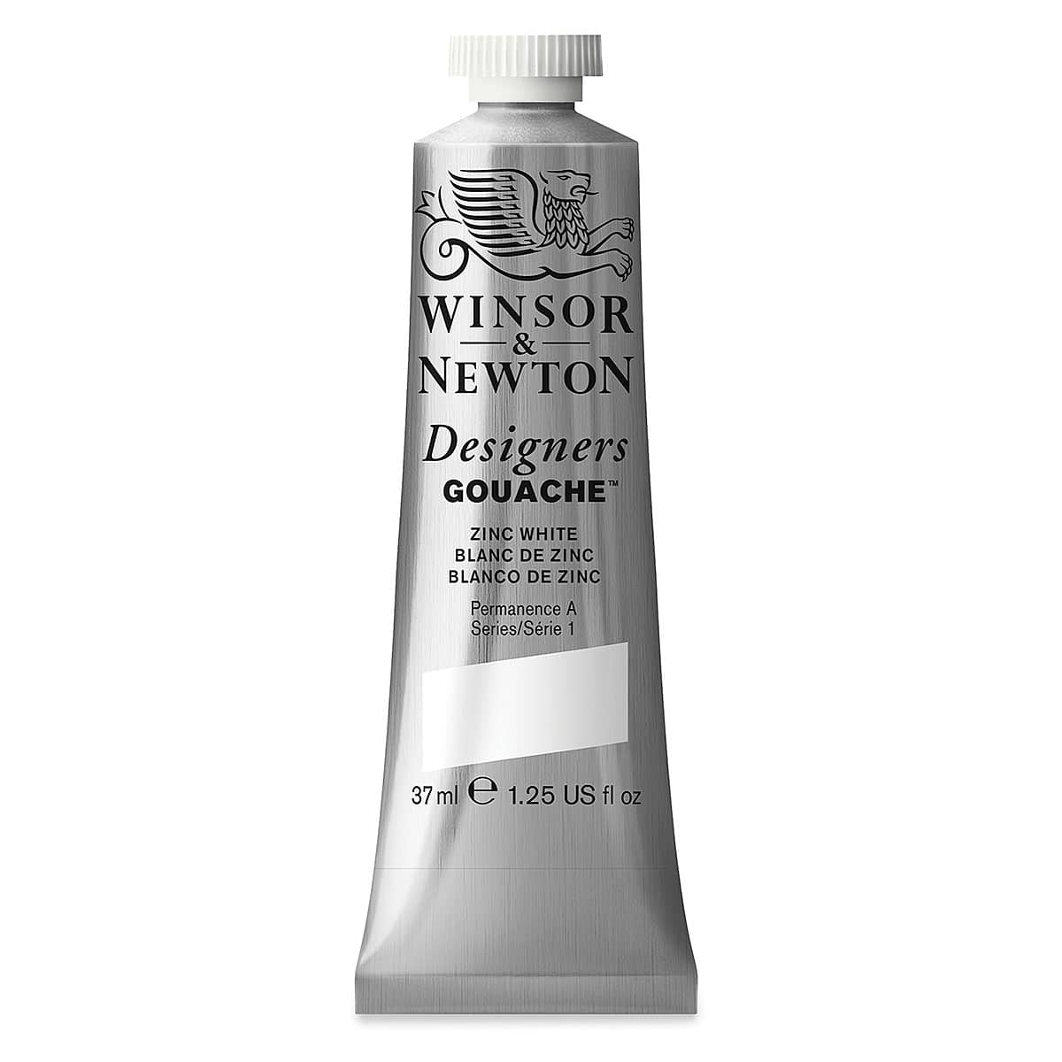 Winsor & Newton Designers Gouache - Zinc White, 37 ml tube