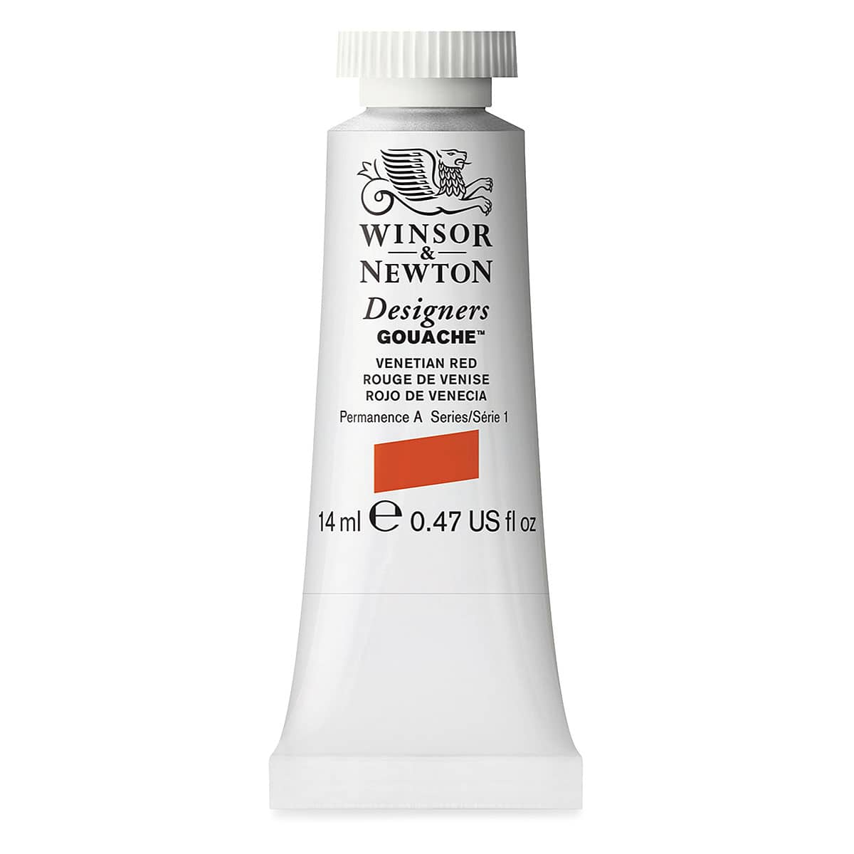 Winsor & Newton Designers Gouache - Venetian Red, 14 ml tube