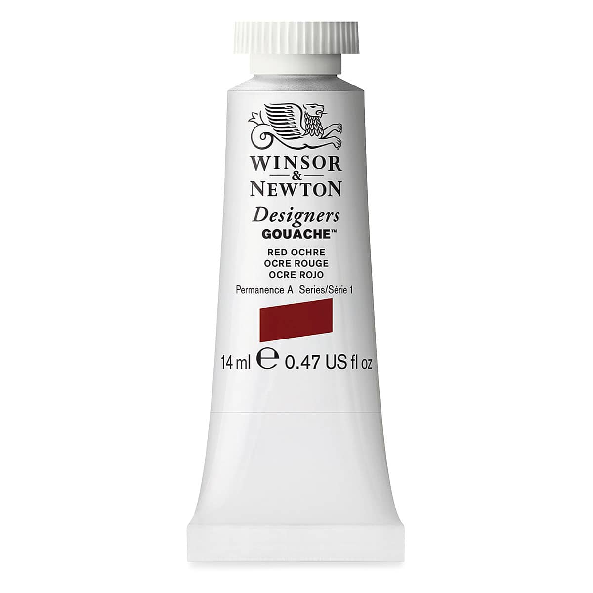 Winsor & Newton Designers Gouache - Red Ochre, 14 ml tube