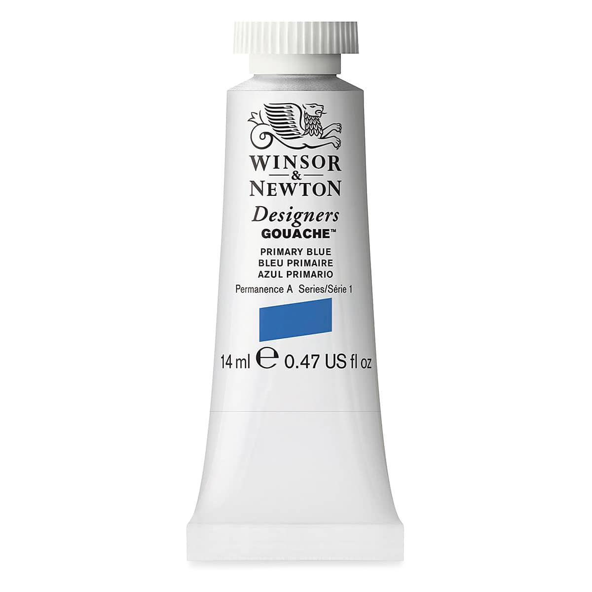 Winsor & Newton Designers Gouache - Primary Blue, 14 ml tube
