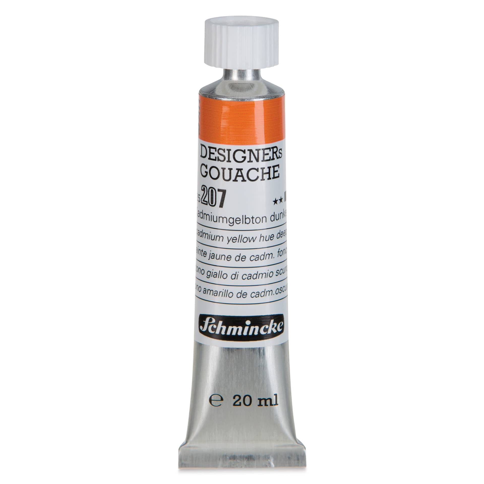 Schmincke Designers Gouache - Cadmium Yellow Hue Deep, 20 ml Tube