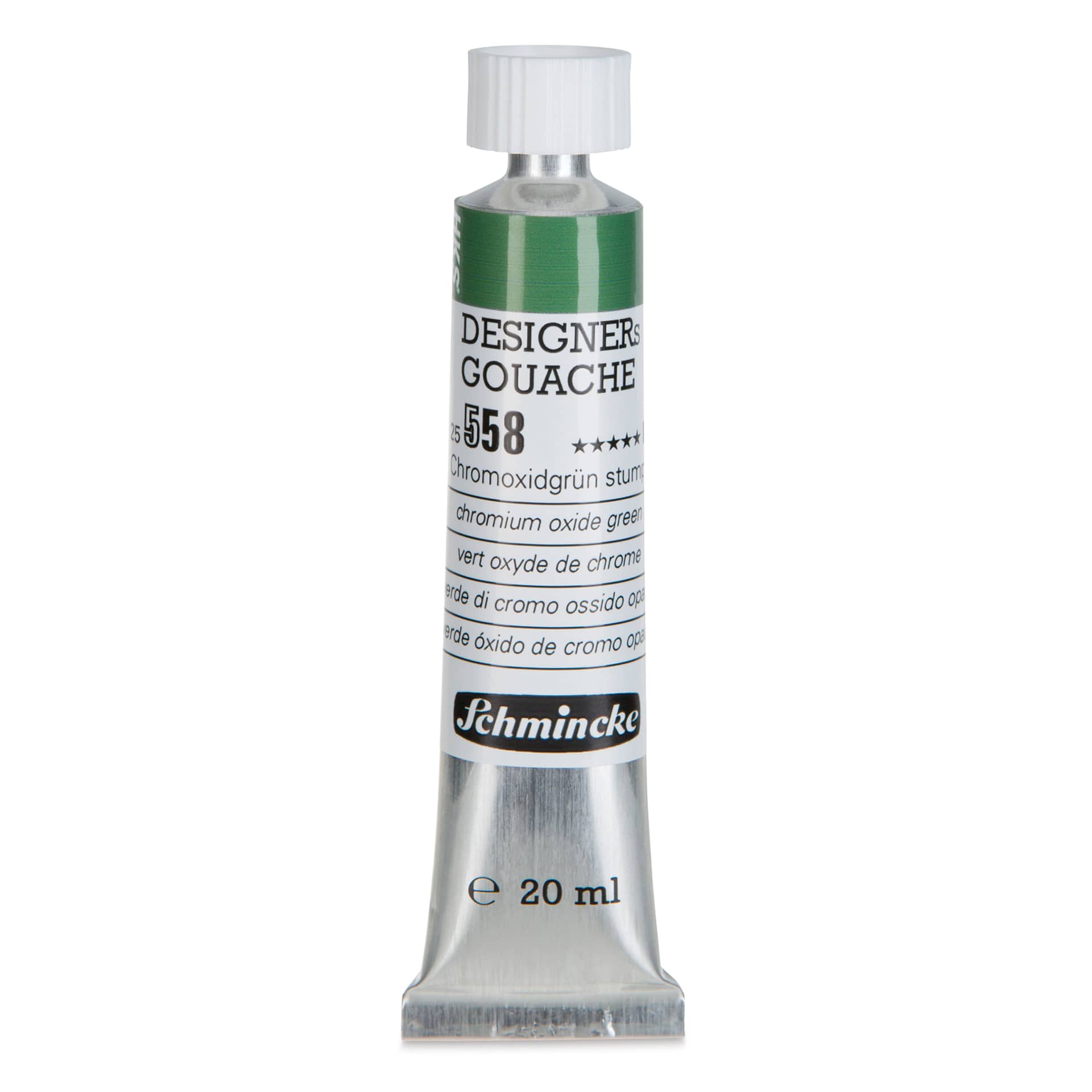 Schmincke Designers Gouache - Chromium Oxide Green, 20 ml Tube