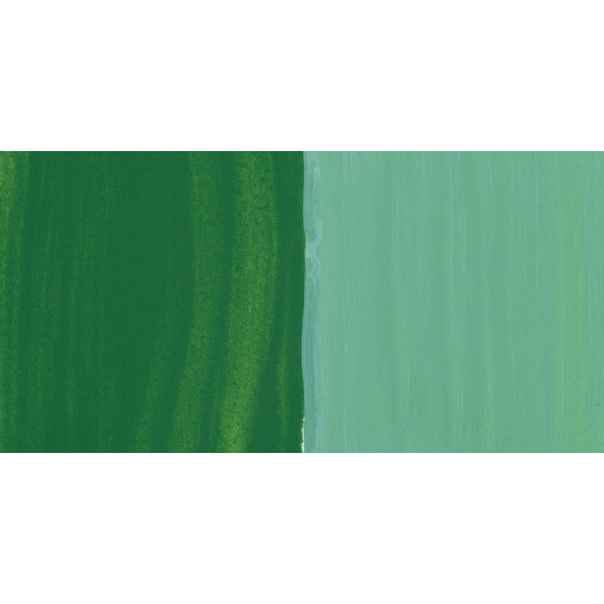 Schmincke Designers Gouache - Chromium Oxide Green, swatch
