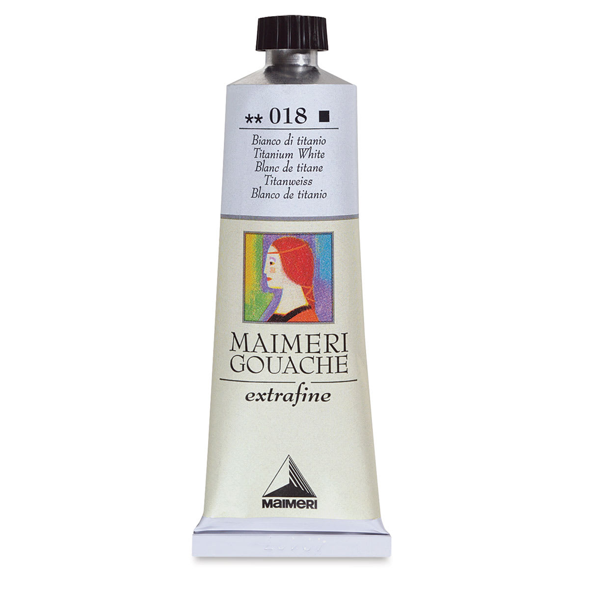 Maimeri Artist Gouache - Titanium White, 60 ml tube