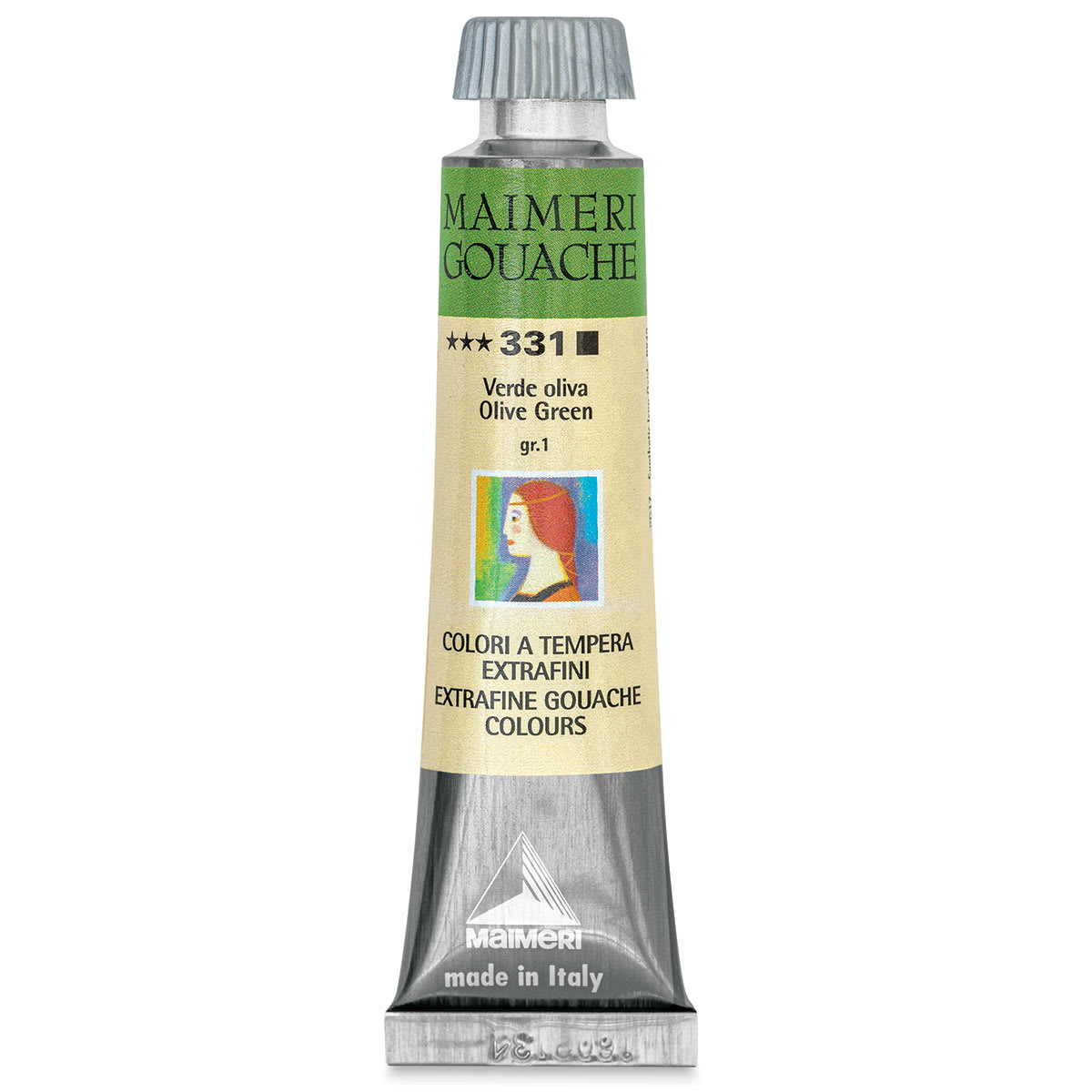 Maimeri Artist Gouache - Olive Green, 20 ml  tube