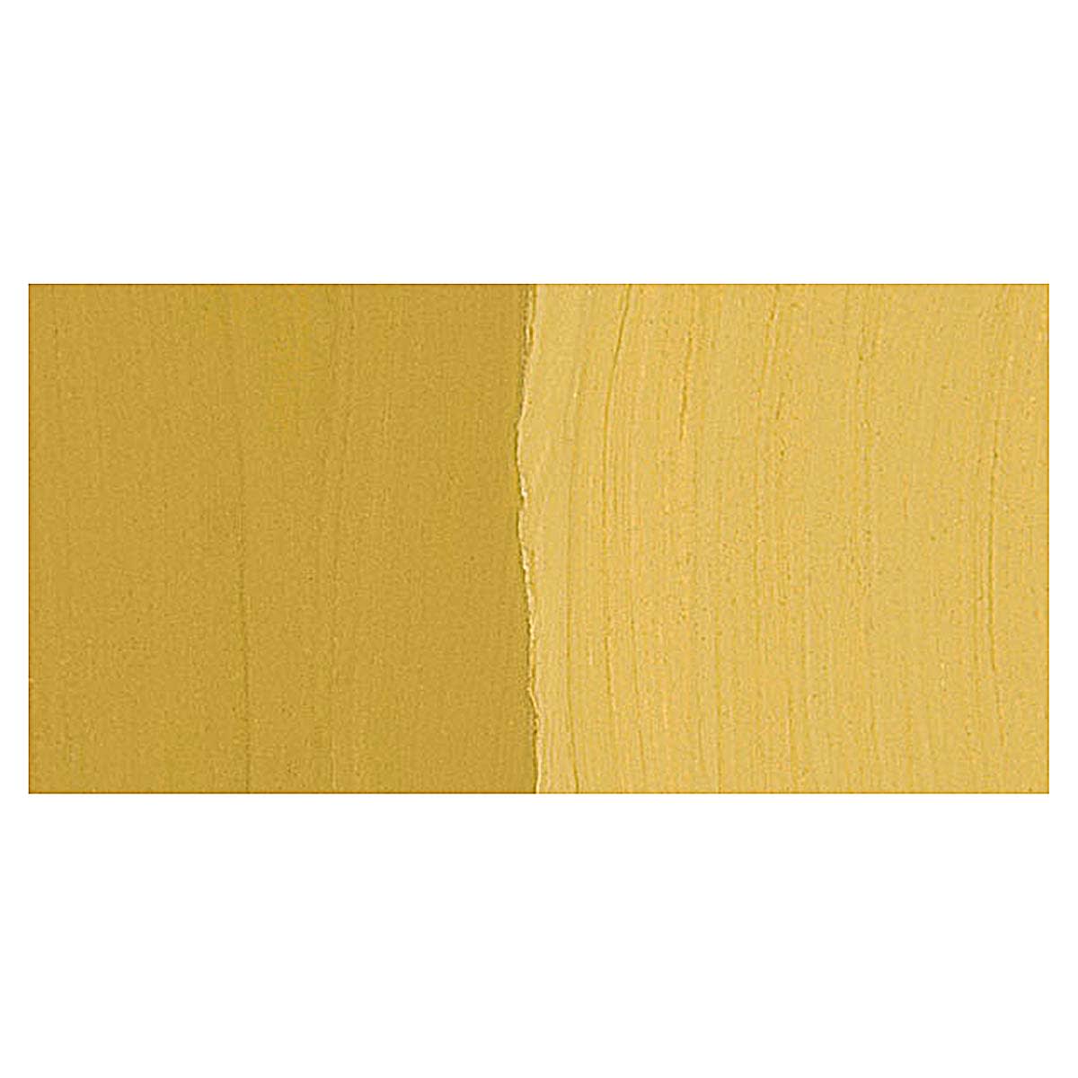 M. Graham Artists' Gouache - Yellow Ochre swatch