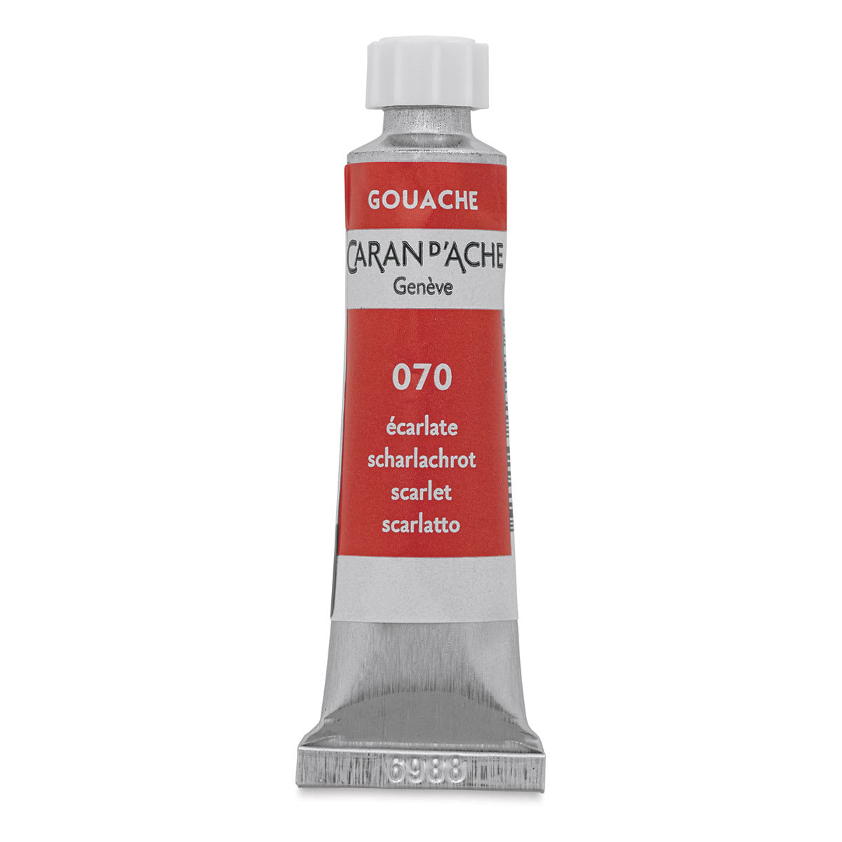 Caran d'Ache Studio Gouache - Scarlet, 10 ml, Tube