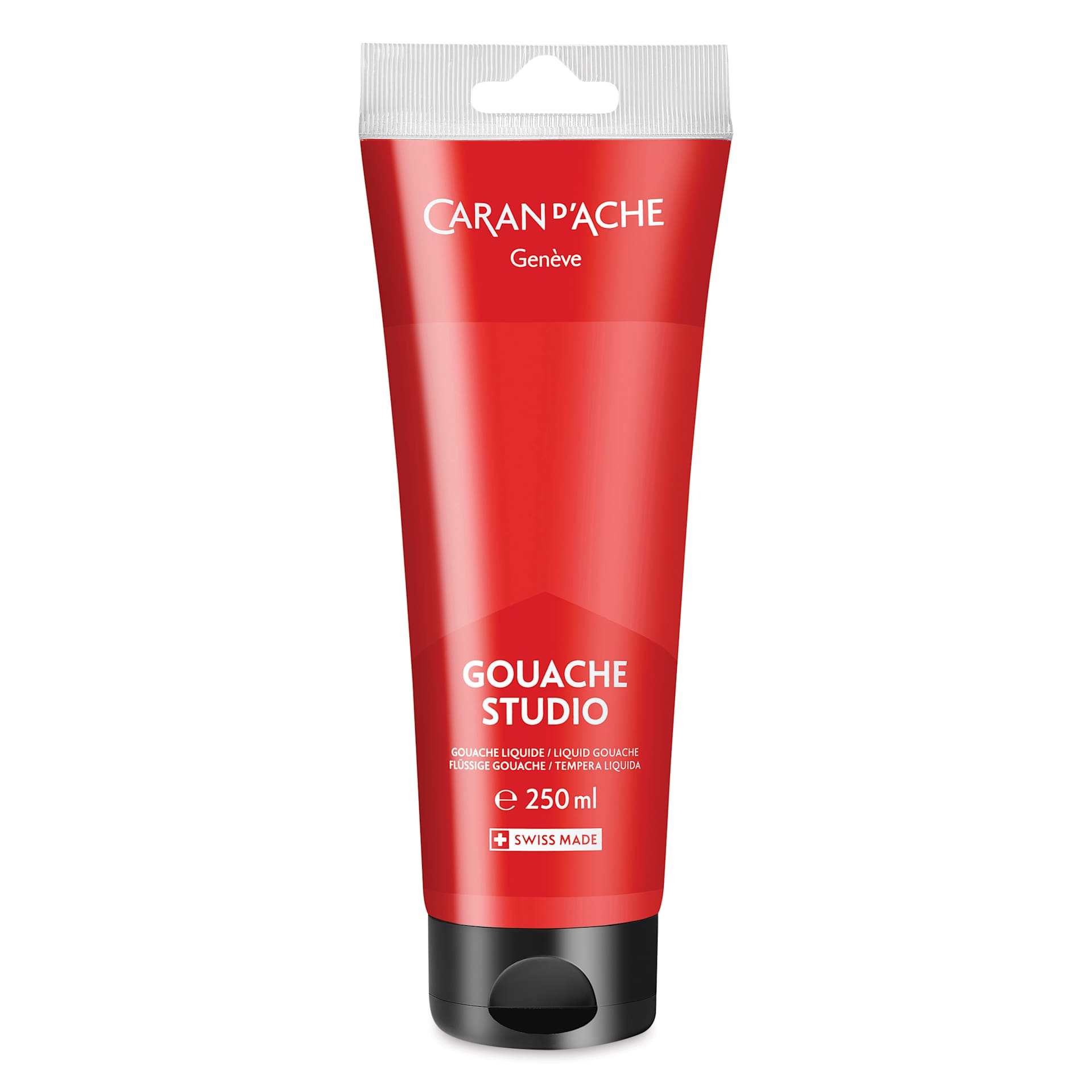 Caran d'Ache Studio Gouache - Scarlet, 250 ml, Tube