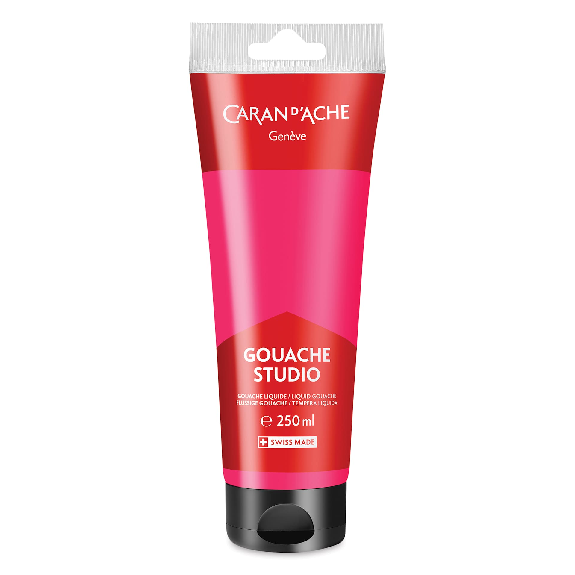 Caran d'Ache Studio Gouache -Fluorescent Magenta, 250 ml, Tube