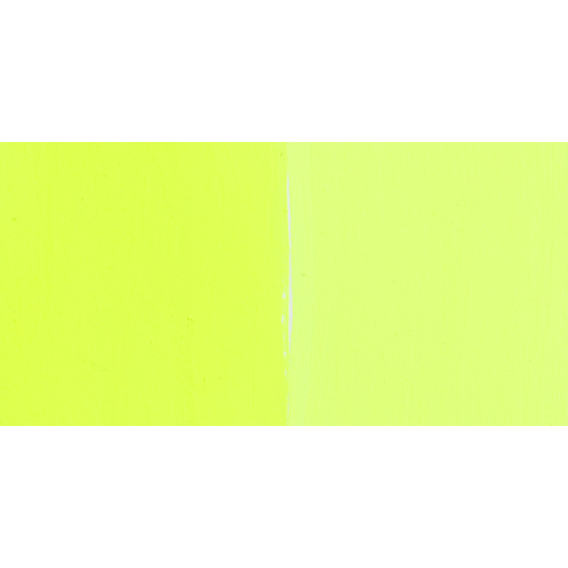 Caran d'Ache Studio Gouache - Fluorescent Lemon Yellow swatch