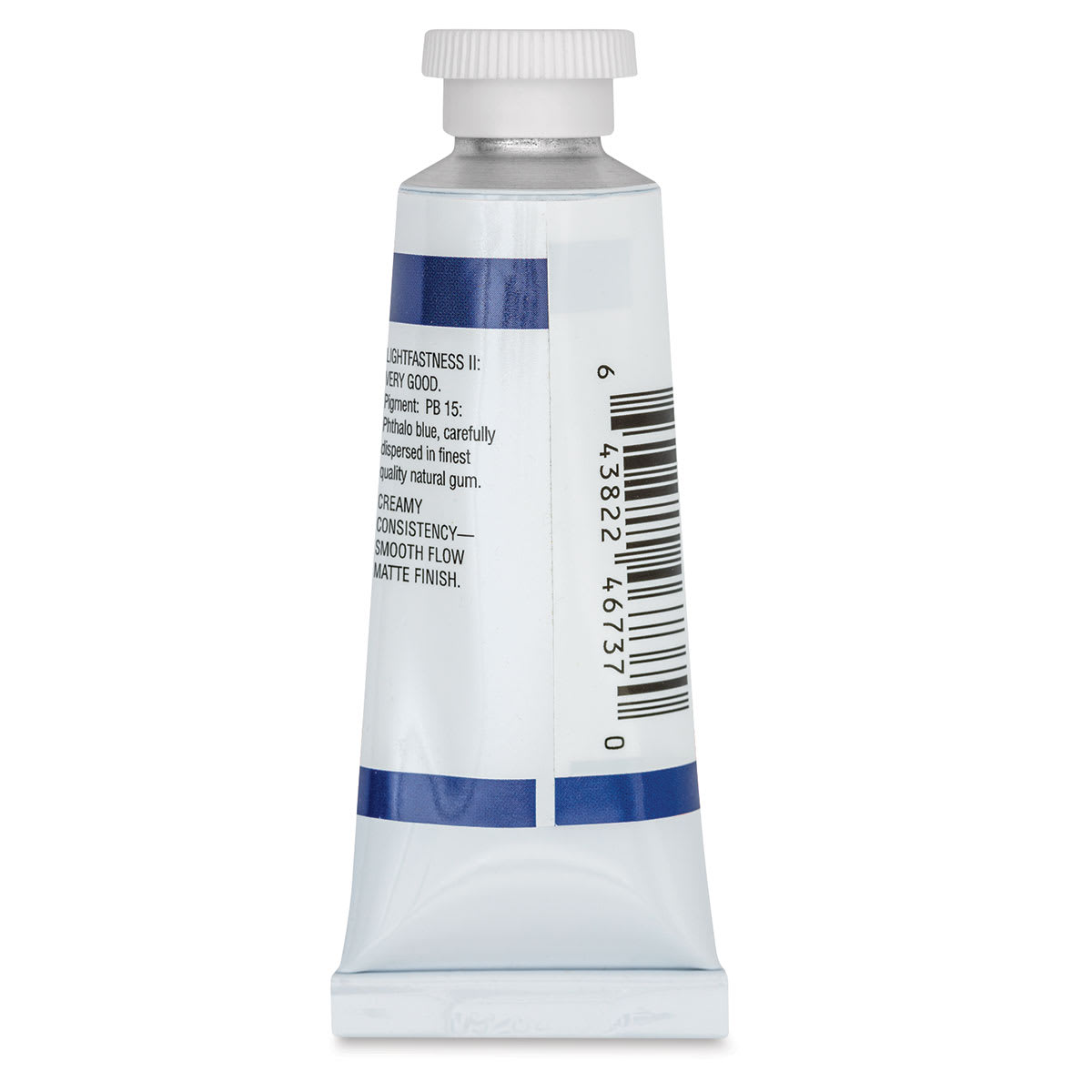 Da Vinci Professional Gouache - Phthalo Blue, 37 ml tube back