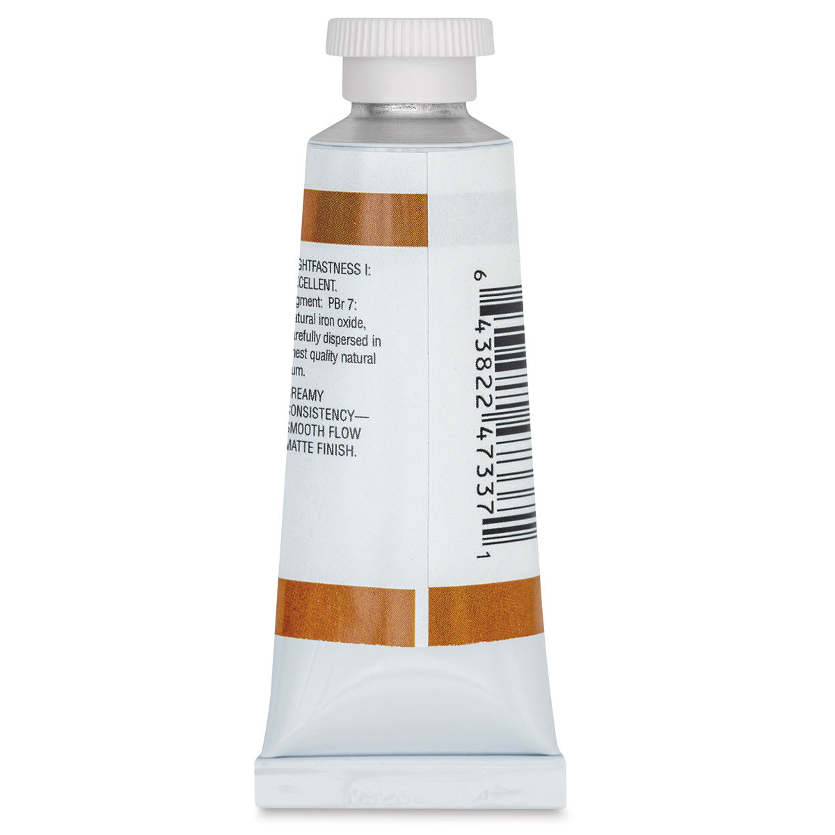 Da Vinci Professional Gouache - Raw Sienna, 37 ml tube back