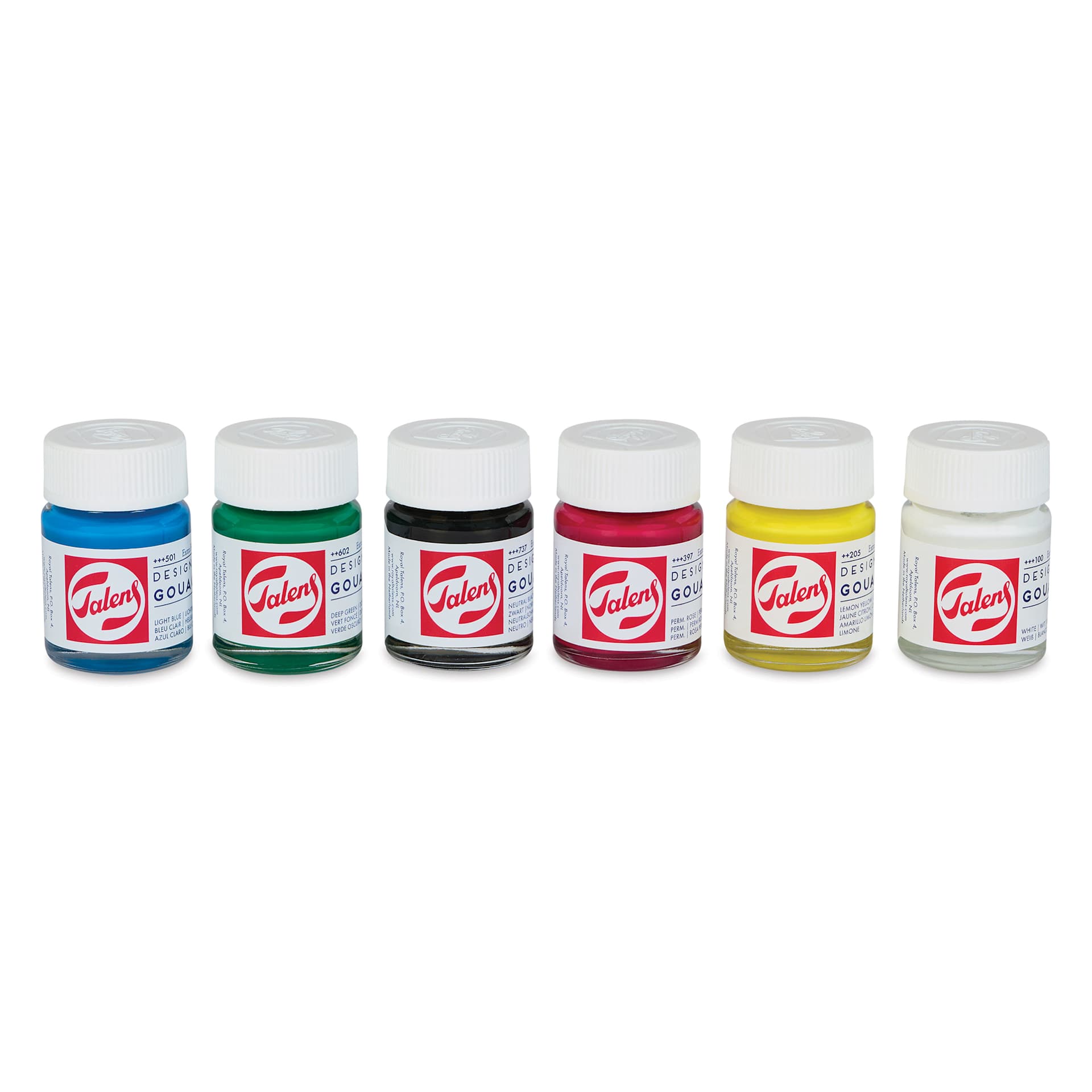 Royal Talens Gouache - Primary Set of 6, 16 ml bottles Royal Talens Gouache - Primary Set of 6, 16 ml bottles