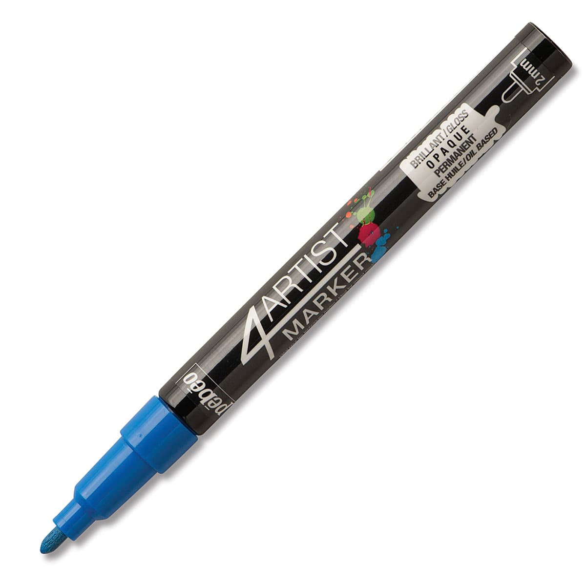 Pebeo 4Artist Marker - Dark Blue, 2 mm