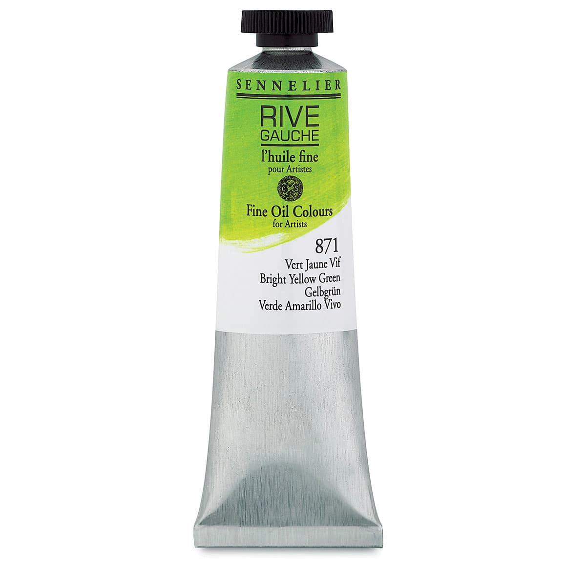 Sennelier Rive Gauche Artists Oil Color - Bright Yellow Green, 40 ml