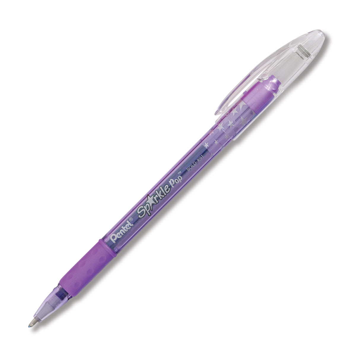 Pentel Sparkle Pop Pen - Violet/Blue