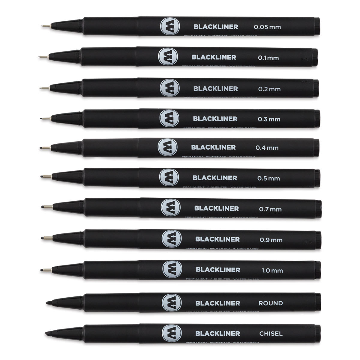 Molotow Blackliner Pens and Sets - Set of 11 (Inside of Packaging) Molotow Blackliner Pens and Sets - Set of 11 (Inside of Packaging)