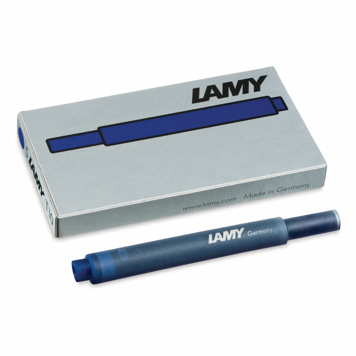 Lamy T10 Giant Ink Cartridges - Blue/Black, Pkg of 5