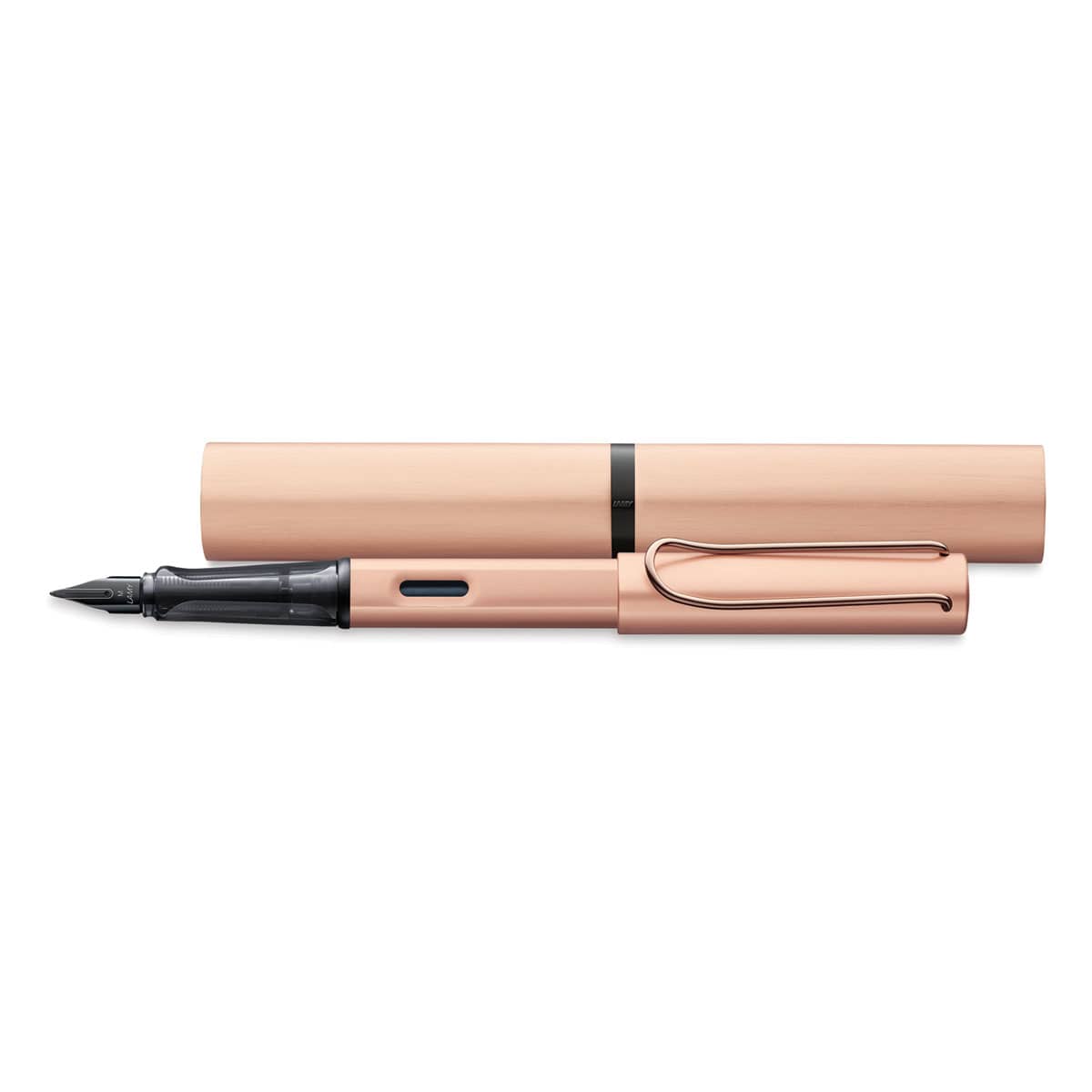 Lamy Lx Fountain Pen - Rose Gold (Shown with case)