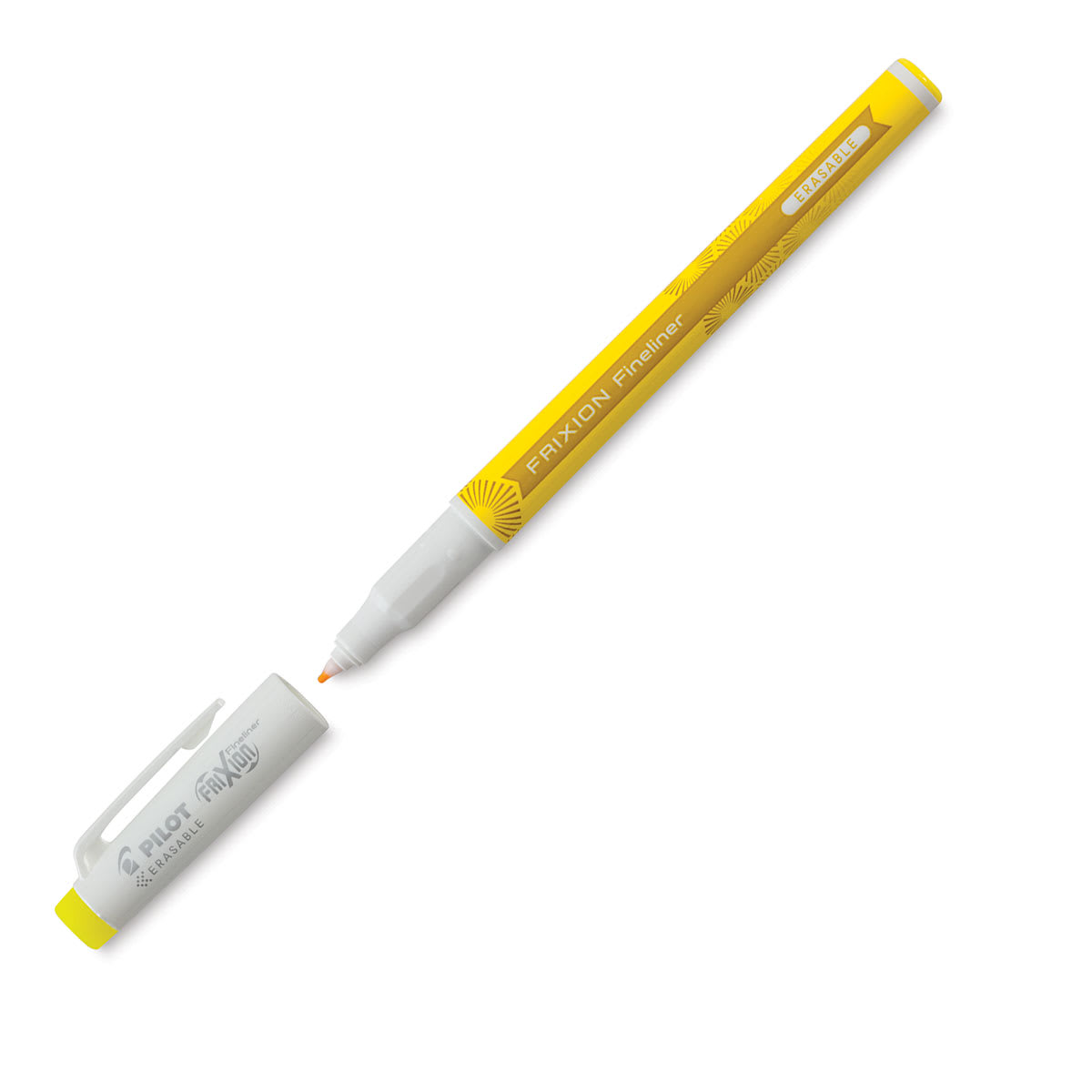 Pilot FriXion Fineliner Erasable Marker Pen - Yellow