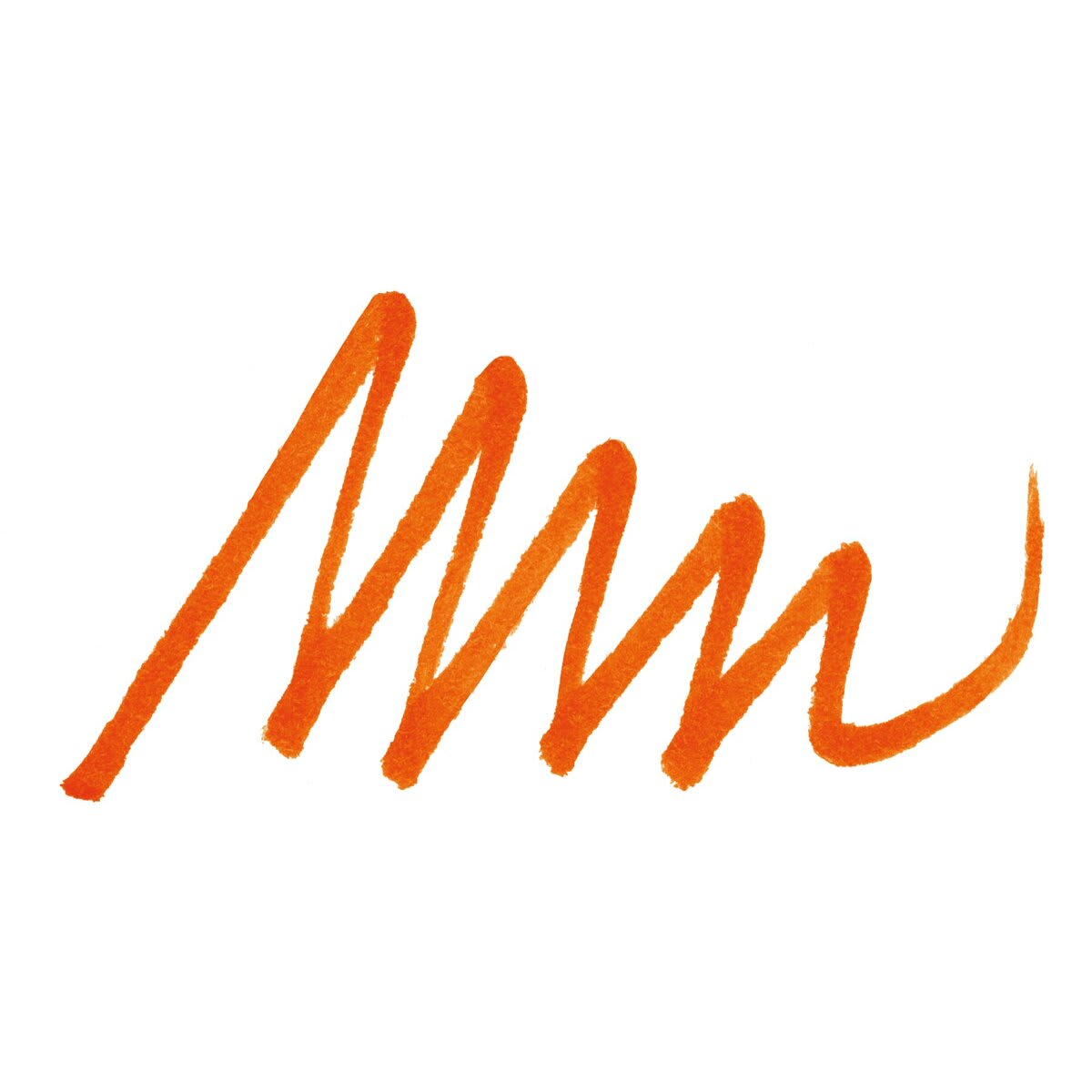 Pentel Arts Micro Brush Tip Sign Pen - Orange swatch