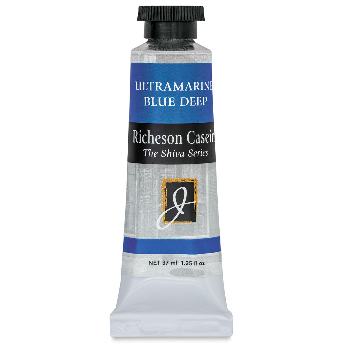Richeson Casein Paint the Shiva Series - Ultramarine Blue Deep, 37 ml tube