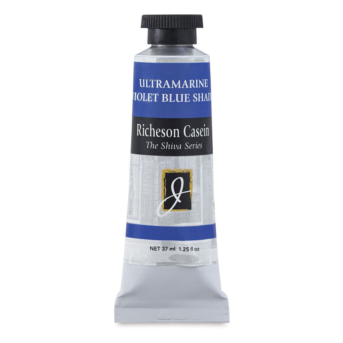 Richeson Casein Paint the Shiva Series - Ultramarine Violet (Blue Shade), 37 ml tube
